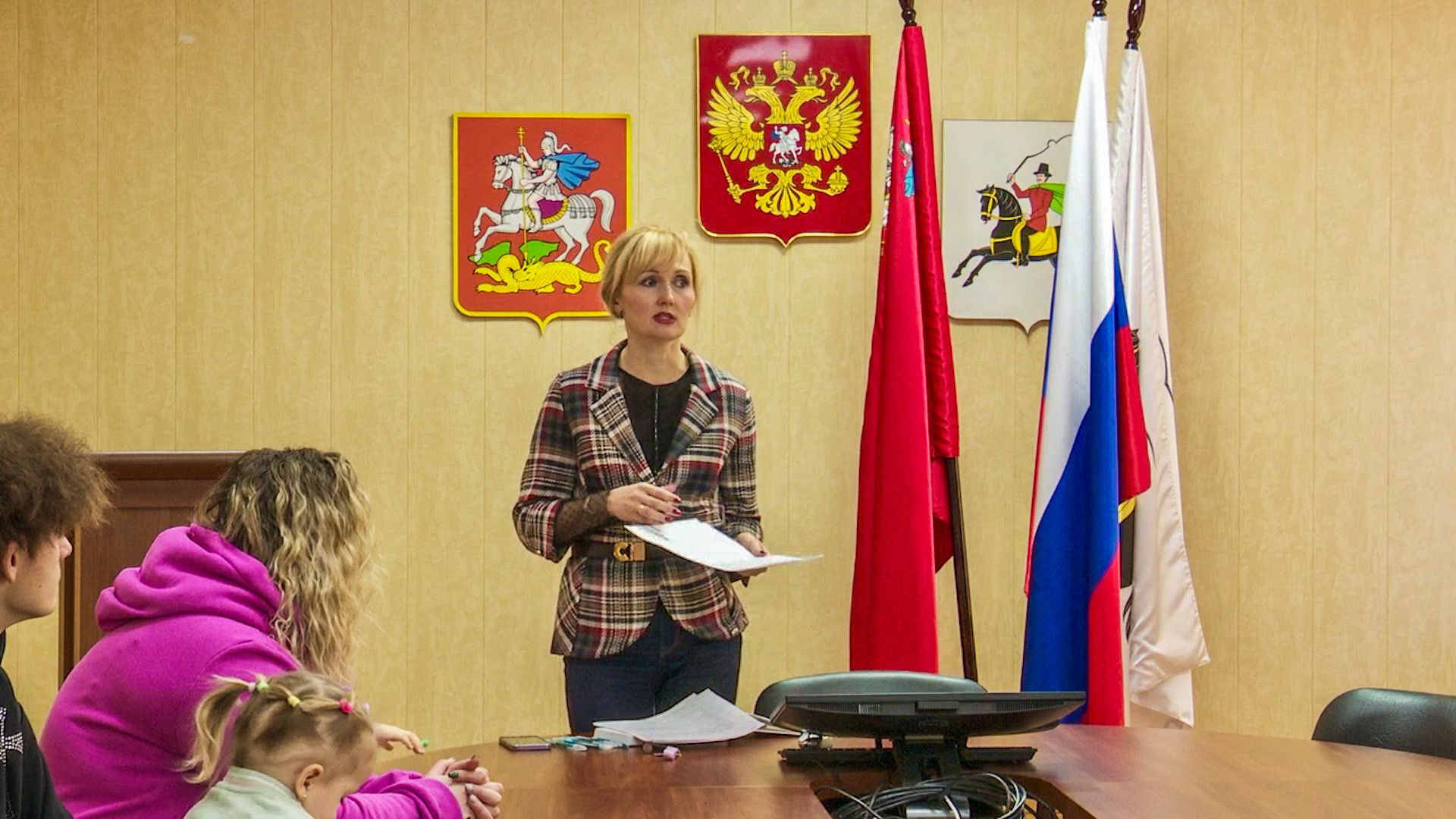 Клин, общество, семьи, помощь, жилье,