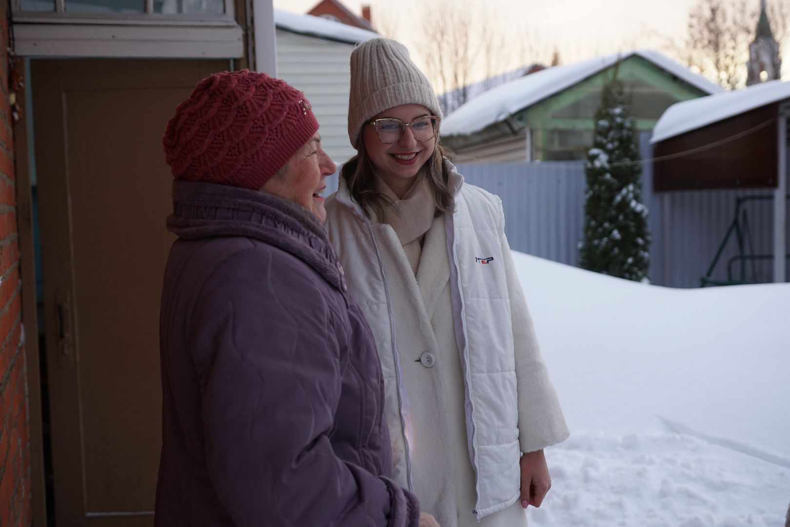Егорьевск, помощь, снег, уборка, пенсионер, активное долголетие, волонтер,