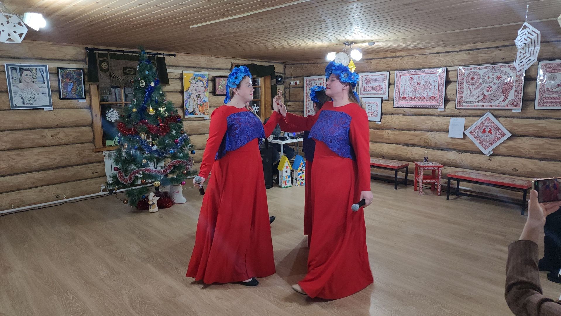 кашира, дом творчества имени бориса щукина, крещение господне, праздник, концерт, русские народные песни, фольклор, фольклорный ансамбль, посиделки,