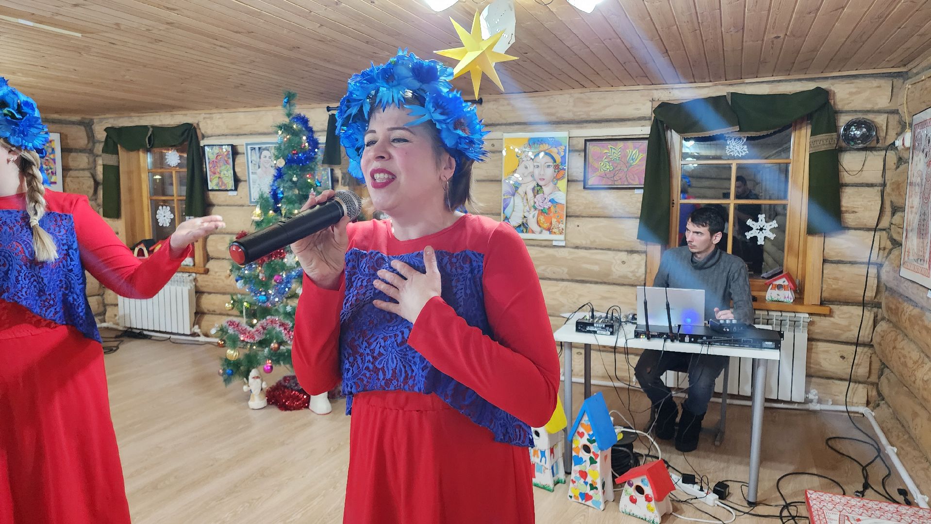 кашира, дом творчества имени бориса щукина, крещение господне, праздник, концерт, русские народные песни, фольклор, фольклорный ансамбль, посиделки,