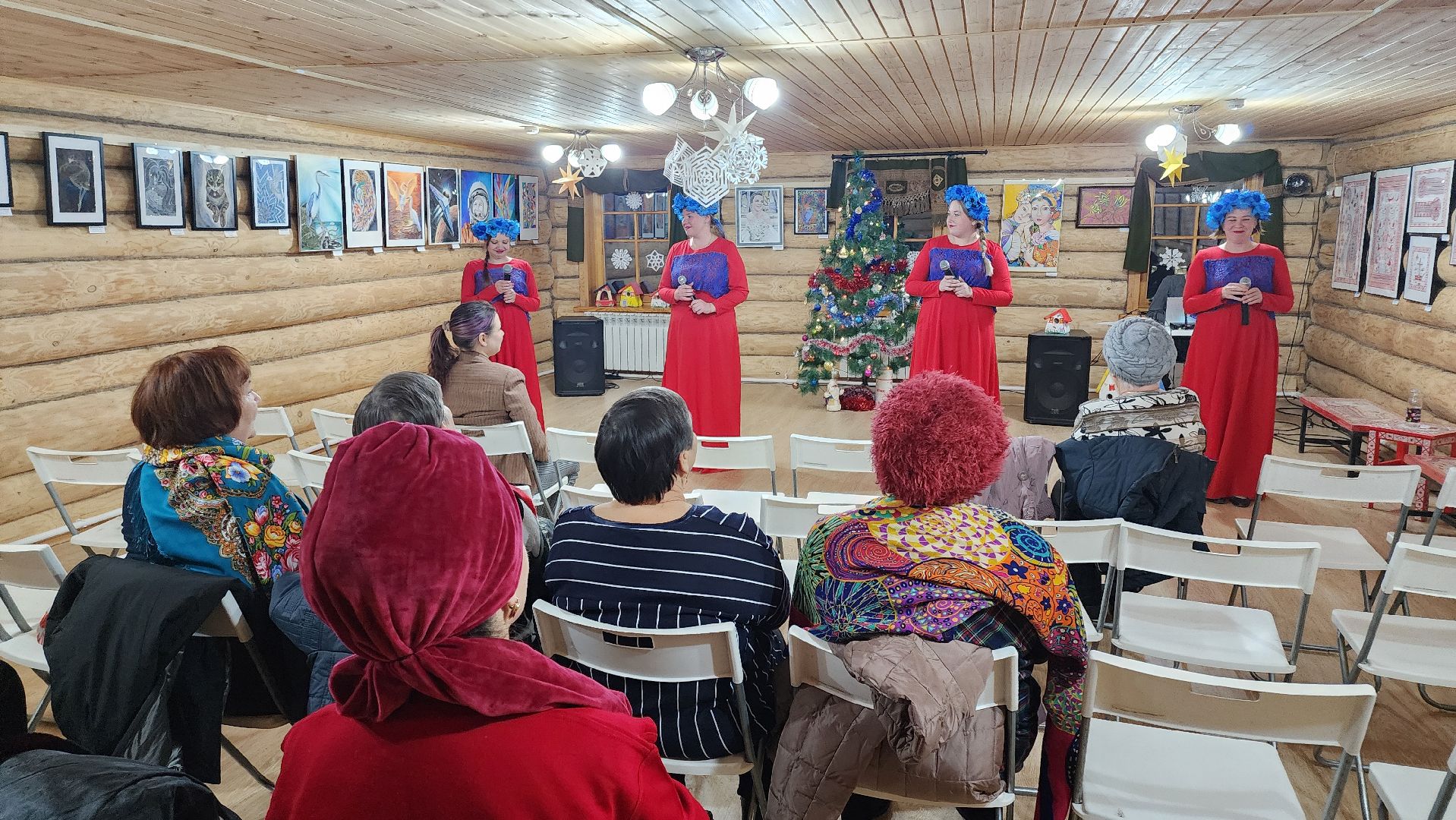 кашира, дом творчества имени бориса щукина, крещение господне, праздник, концерт, русские народные песни, фольклор, фольклорный ансамбль, посиделки,