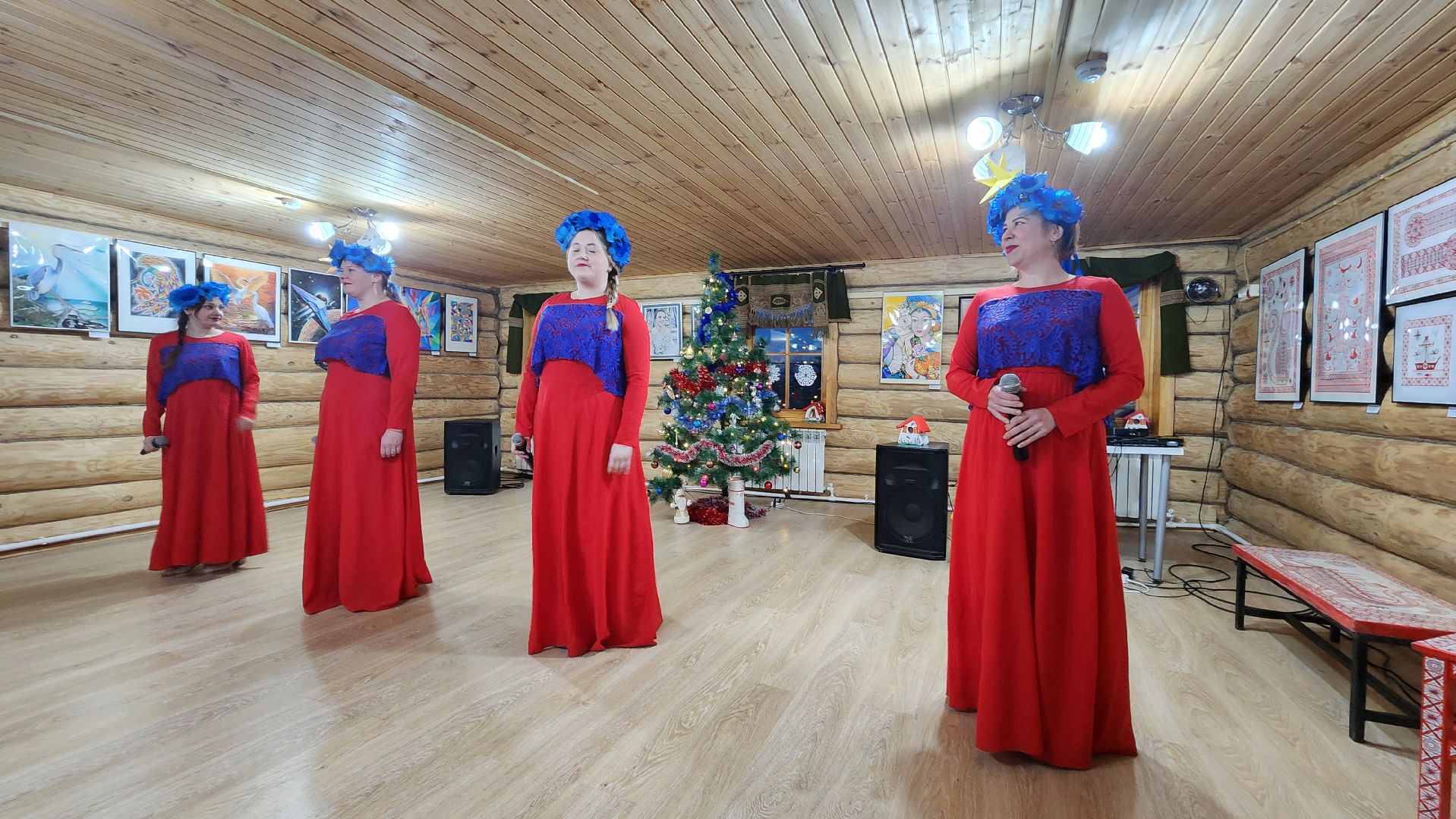 кашира, дом творчества имени бориса щукина, крещение господне, праздник, концерт, русские народные песни, фольклор, фольклорный ансамбль, посиделки,