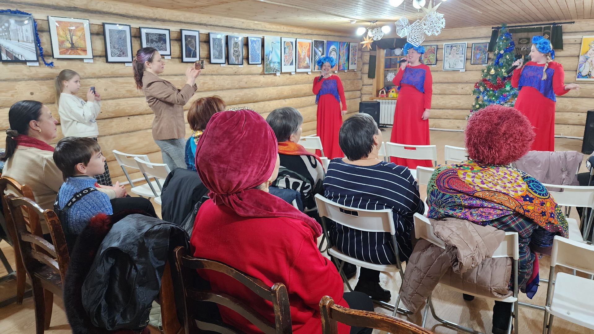 кашира, дом творчества имени бориса щукина, крещение господне, праздник, концерт, русские народные песни, фольклор, фольклорный ансамбль, посиделки,