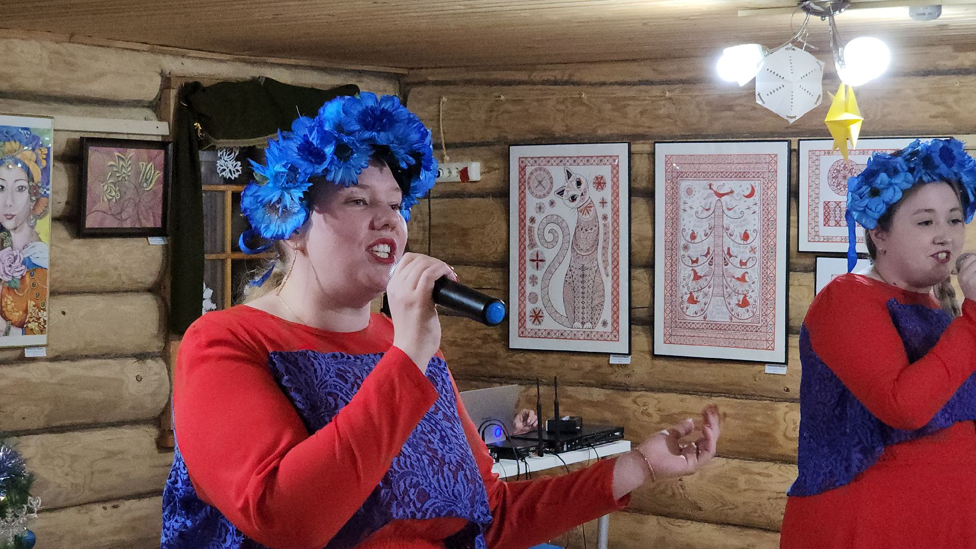 кашира, дом творчества имени бориса щукина, крещение господне, праздник, концерт, русские народные песни, фольклор, фольклорный ансамбль, посиделки,