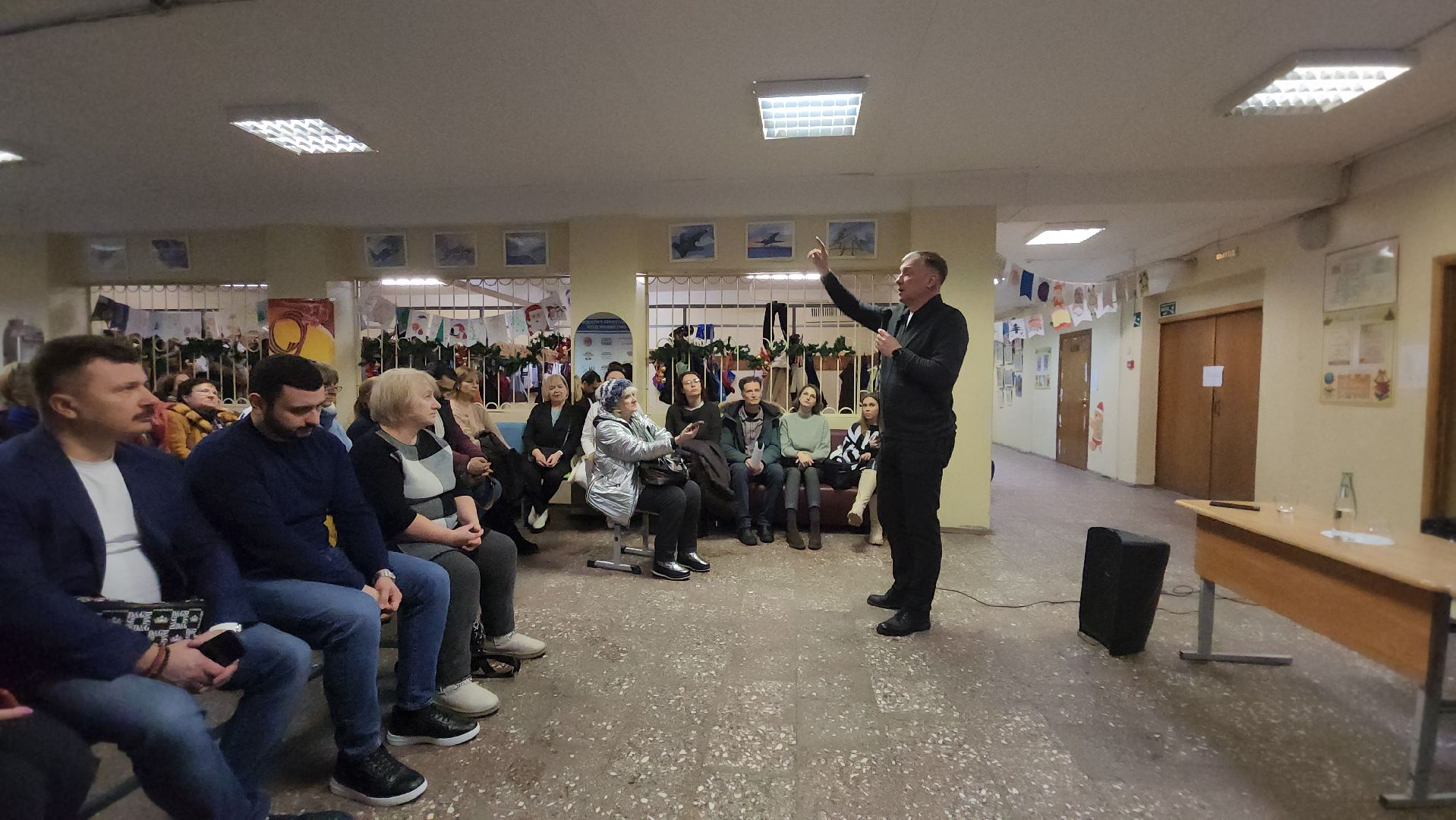 встреча главы, встреча с жителями, Аубакиров, Коханый, Дунаевич, Грибанов, Алферова, выездная администрация,