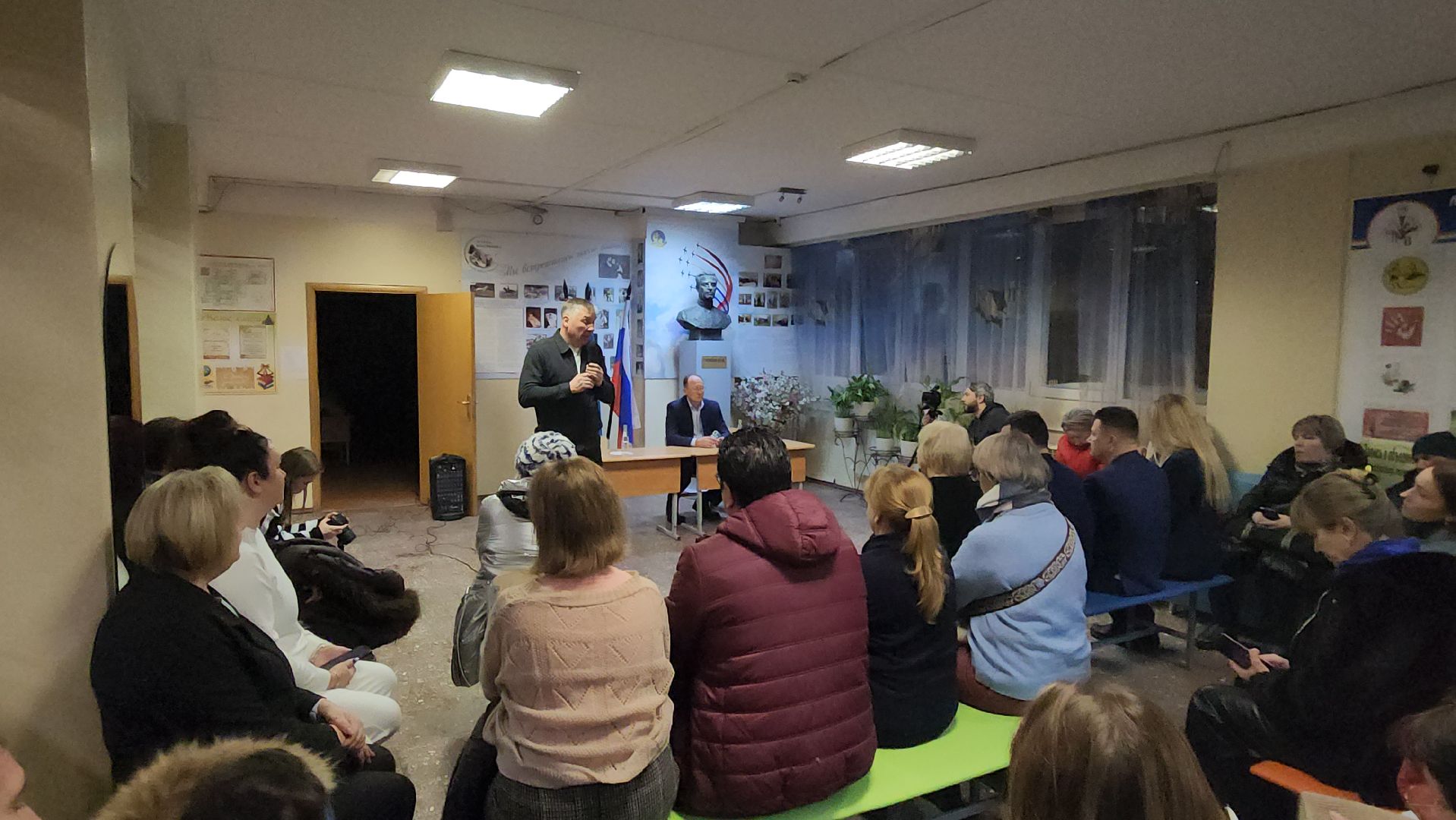 встреча главы, встреча с жителями, Аубакиров, Коханый, Дунаевич, Грибанов, Алферова, выездная администрация,