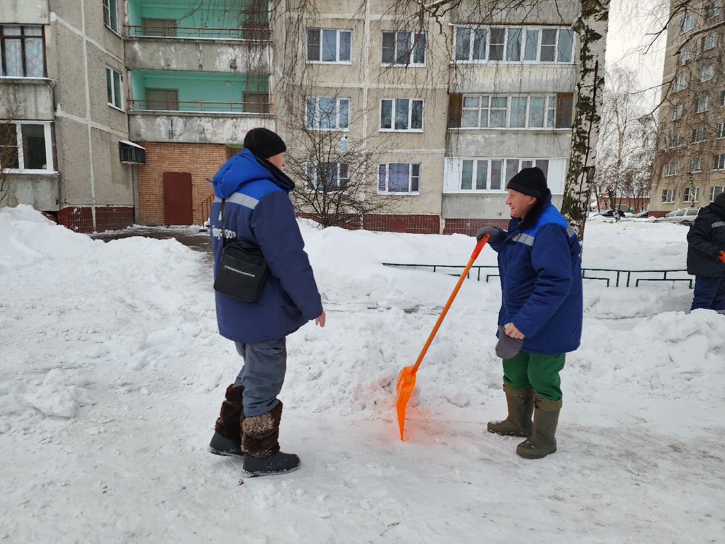 жкх подмосковье, благоуйстройство, погода, ленинский округ, коммунальные службы,