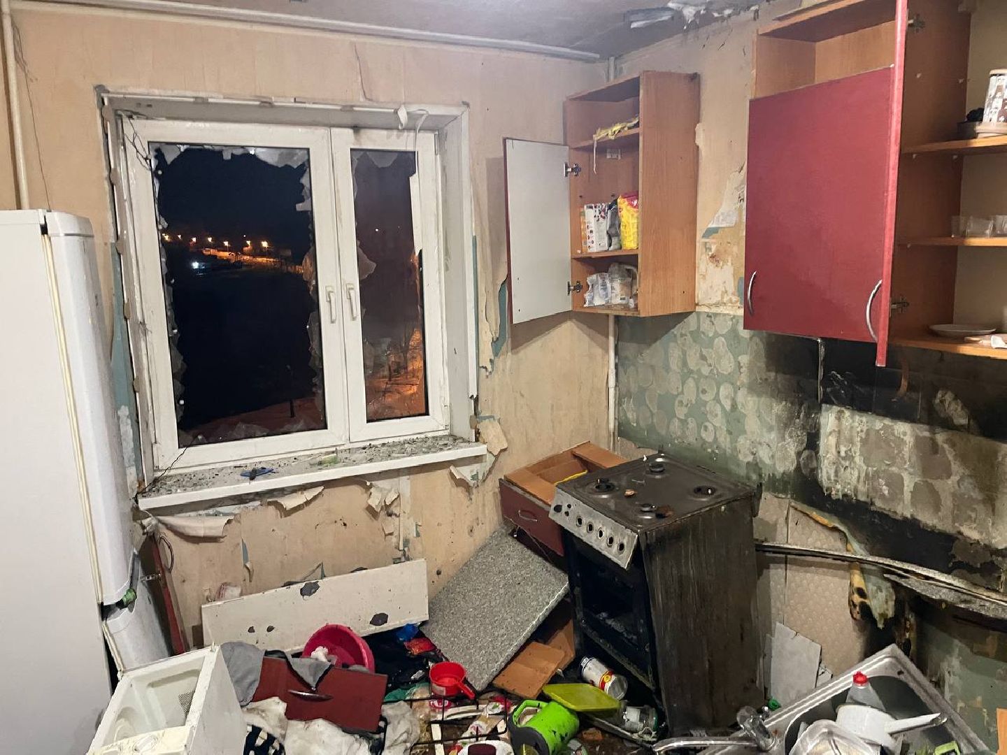 Сергиев Посад, ЧП, Взрыв газа, Пожар, МЧС, Полиция, Происшествие,