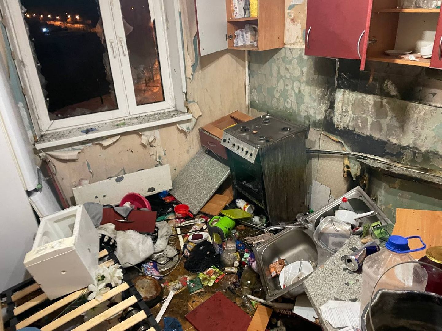 Сергиев Посад, ЧП, Взрыв газа, Пожар, МЧС, Полиция, Происшествие,