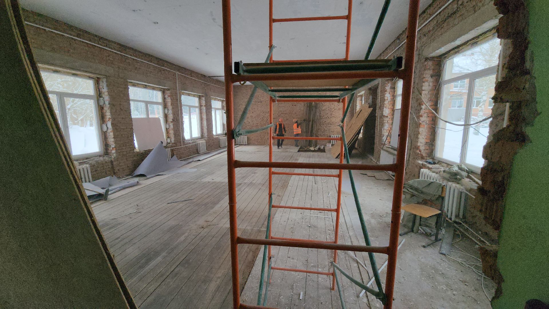 школа, данки, серпухов, капитальный ремонт, образование,