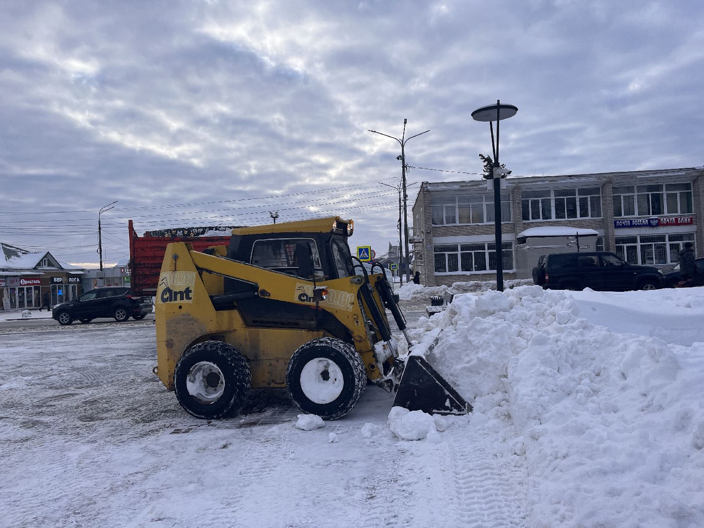 Шаховская, коммунальная техника, благоустойство,