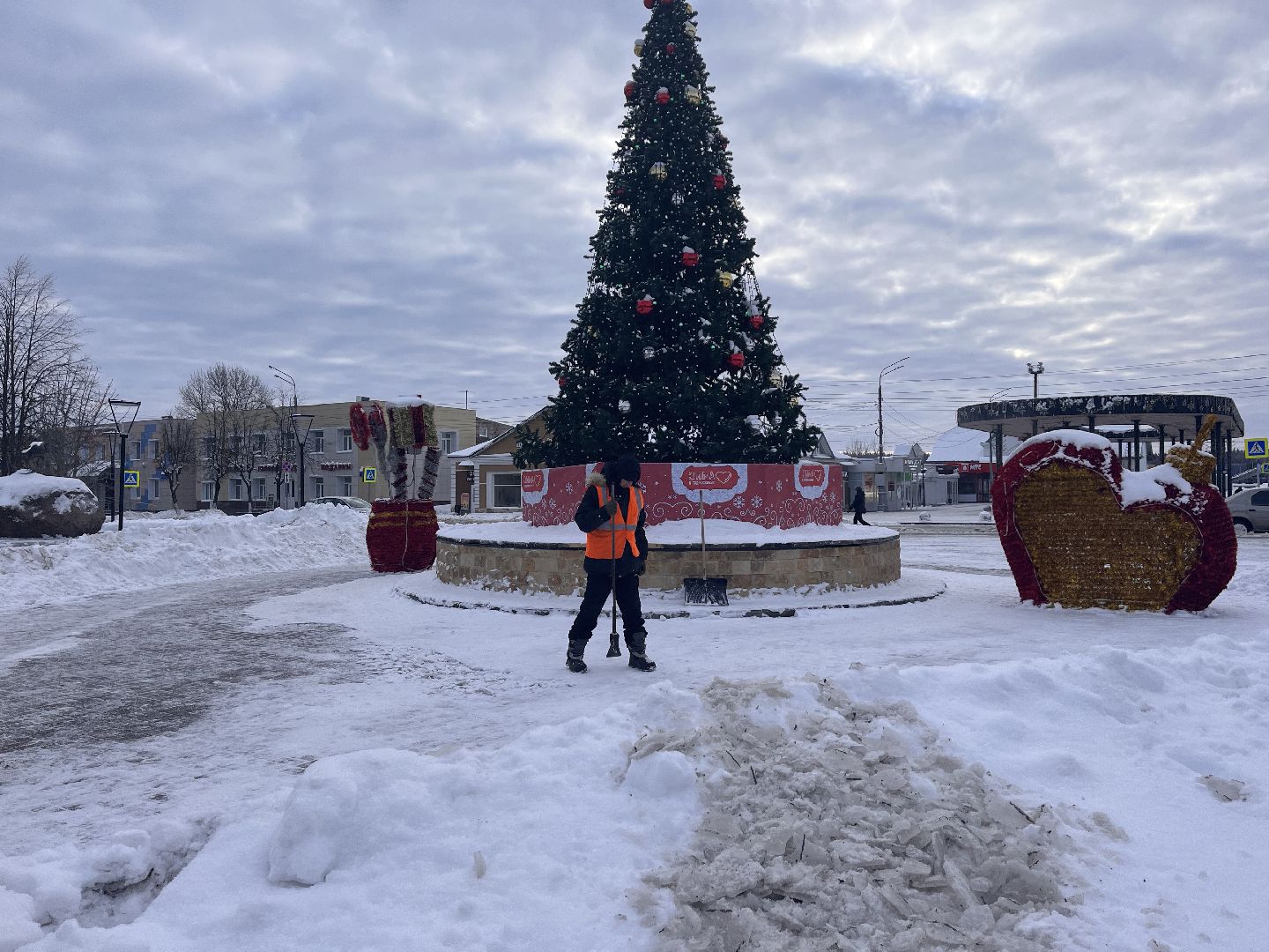 Шаховская, коммунальная техника, благоустойство,