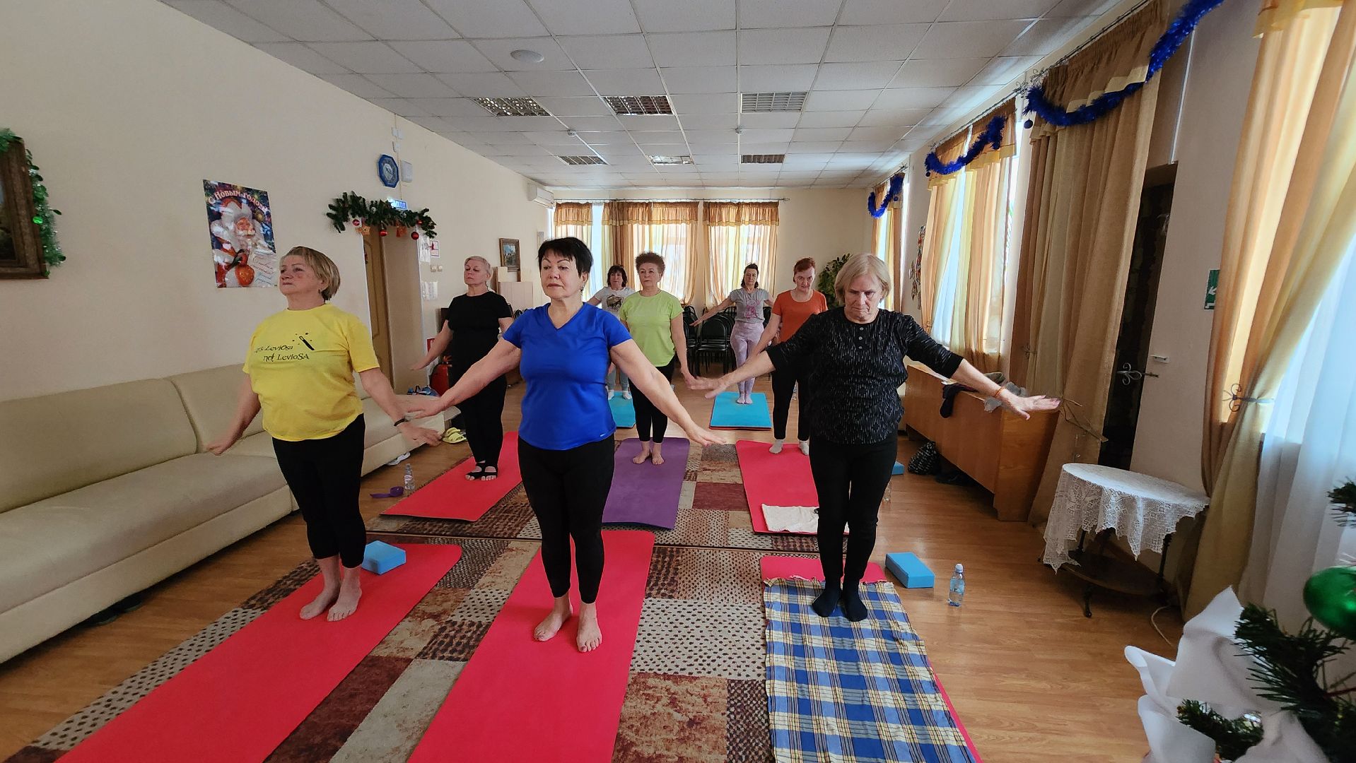 Солнечногорск, Активное долголетие, йога, пенсионеры, тренировки,