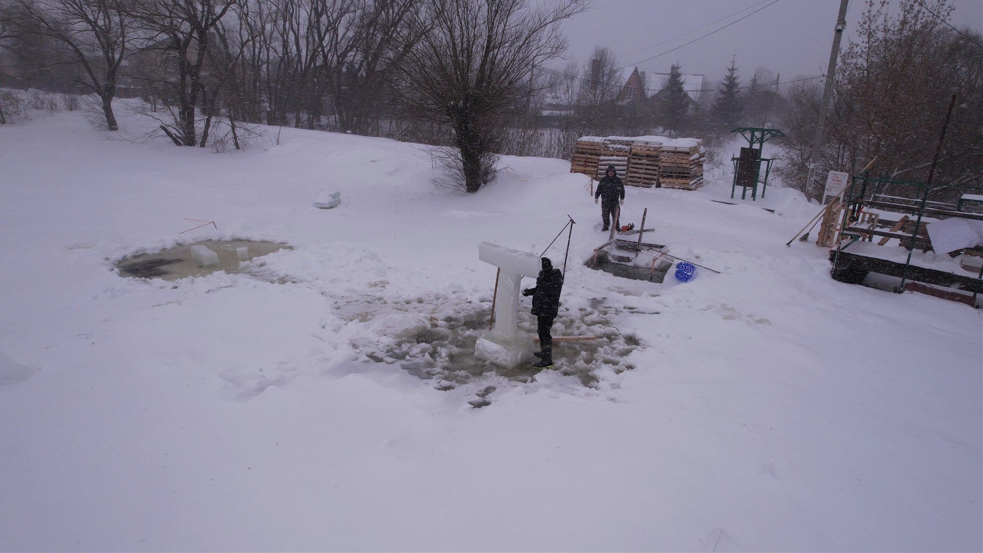 домодедово, крещение, праздник,видео с коптера,