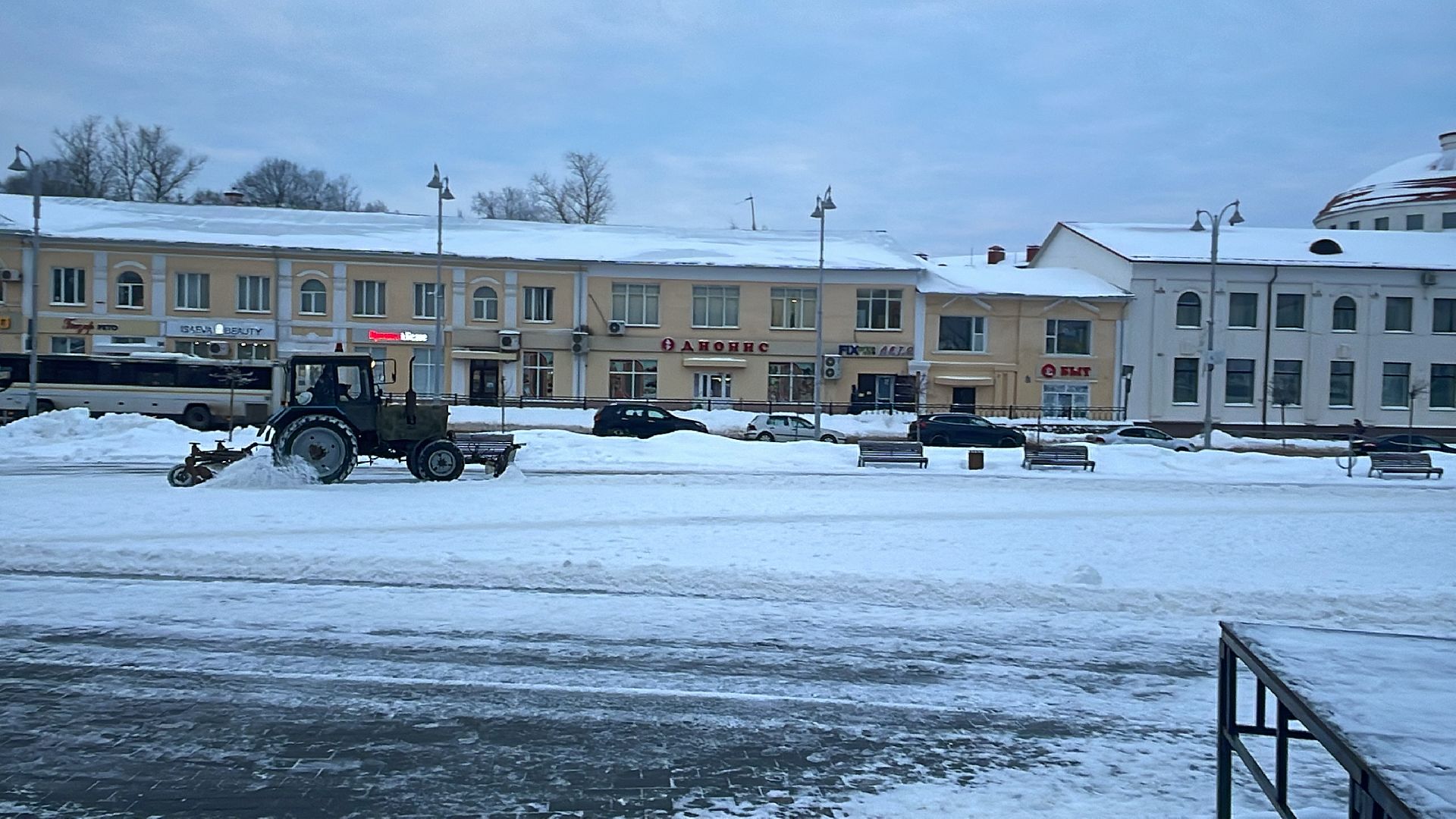 Волоколамск, снег, коммунальное хозяйство,