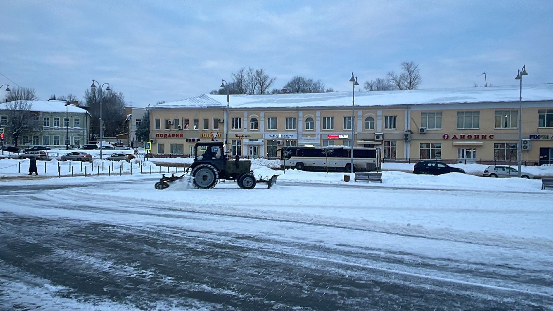 Волоколамск, снег, коммунальное хозяйство,