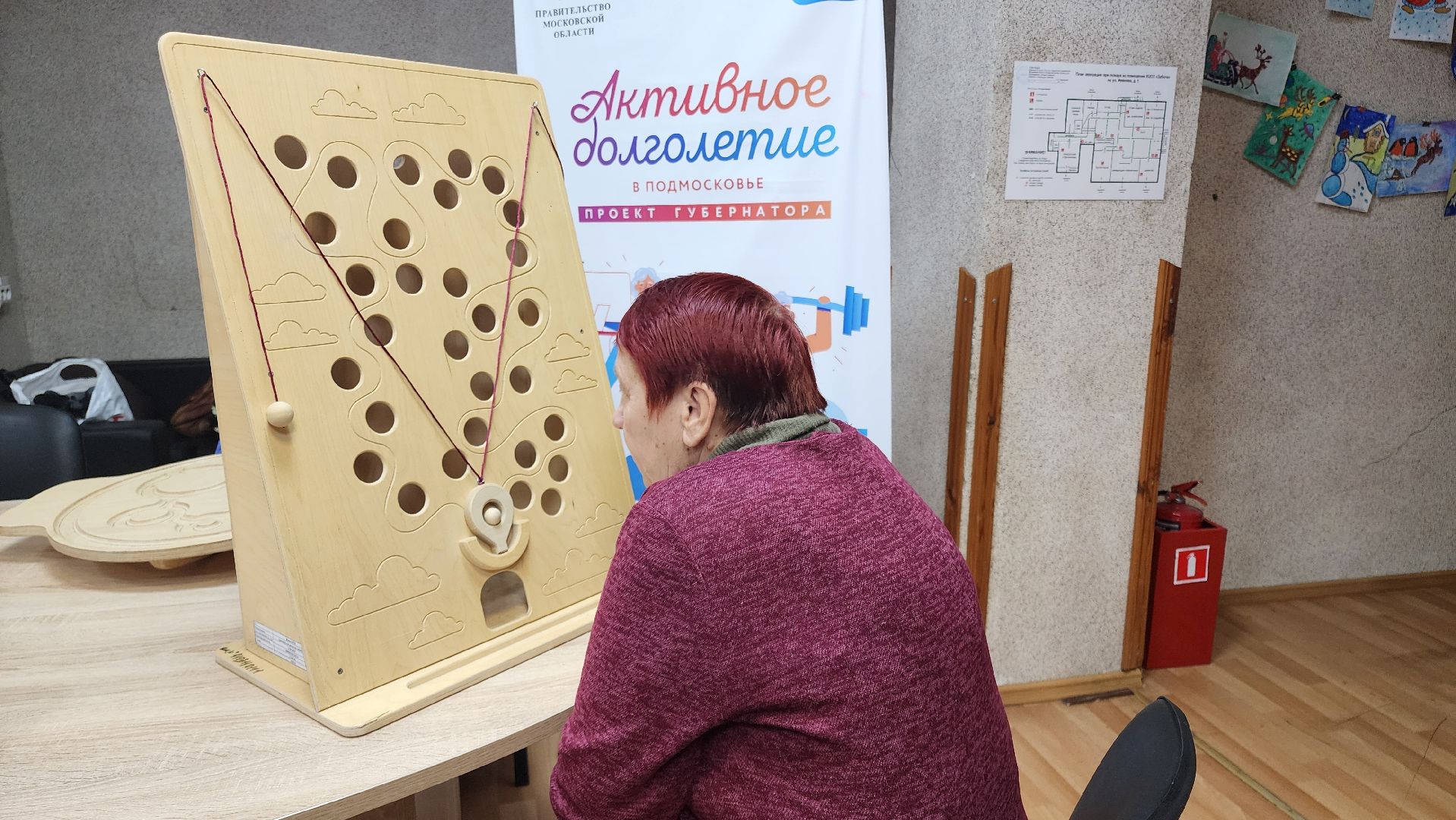 кашира, активное долголетие, эрготерапия, мозговая активность, моторика, координация, тренажеры,