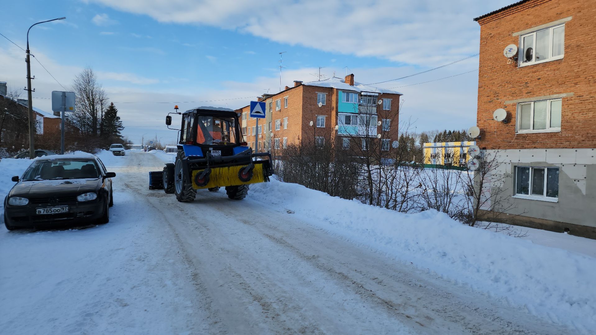волоколамск, жкх, дороги, снегопад, коммунальная техника, коммунальное хозяйство, коммунальные службы,