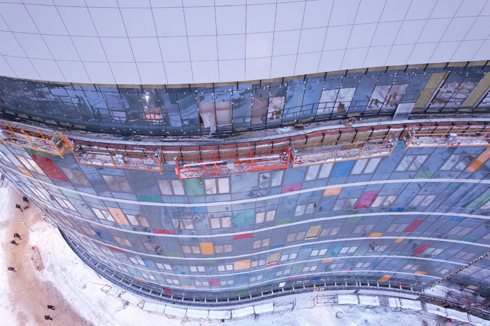 красногорск, строительство, больница, дети,видео с коптера,