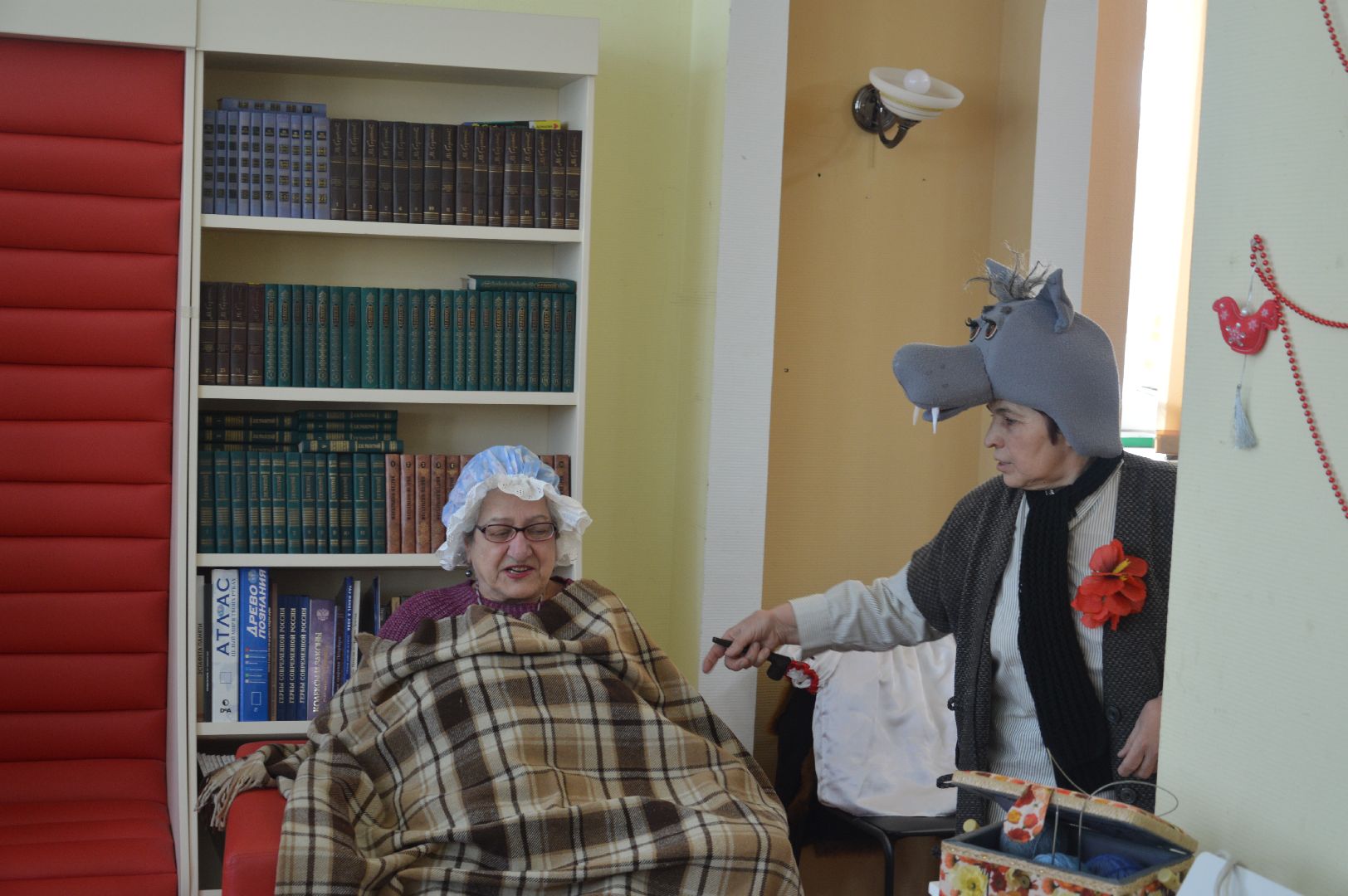 шатура, немец, немецкий язык, активное долголетие, театр, спектакль, красная шапочка на немецком,