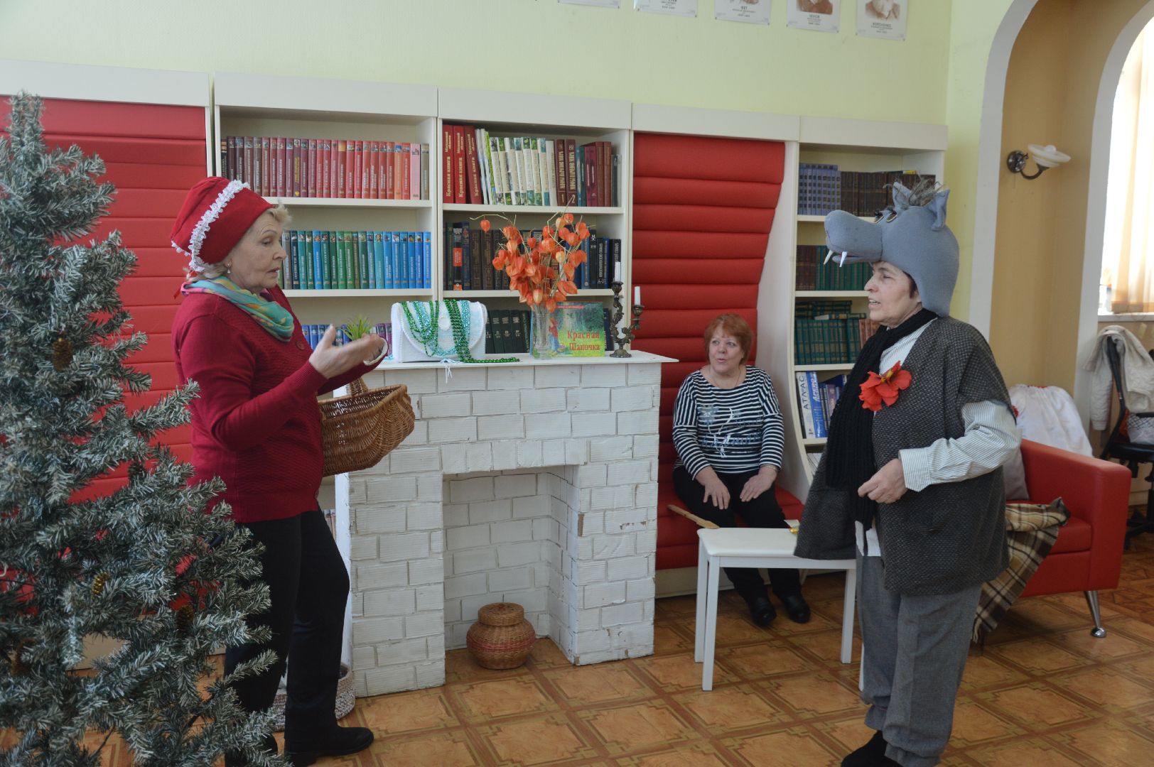 шатура, немец, немецкий язык, активное долголетие, театр, спектакль, красная шапочка на немецком,