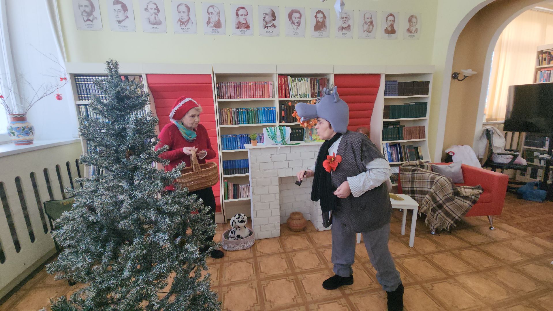 шатура, немец, немецкий язык, активное долголетие, театр, спектакль, красная шапочка на немецком,