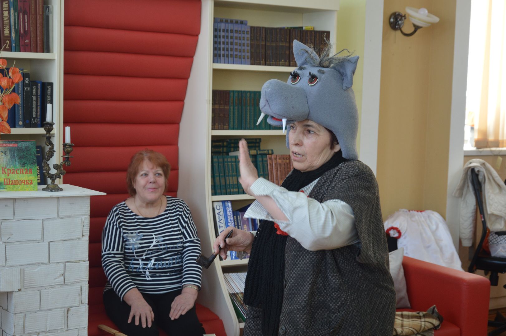 шатура, немец, немецкий язык, активное долголетие, театр, спектакль, красная шапочка на немецком,