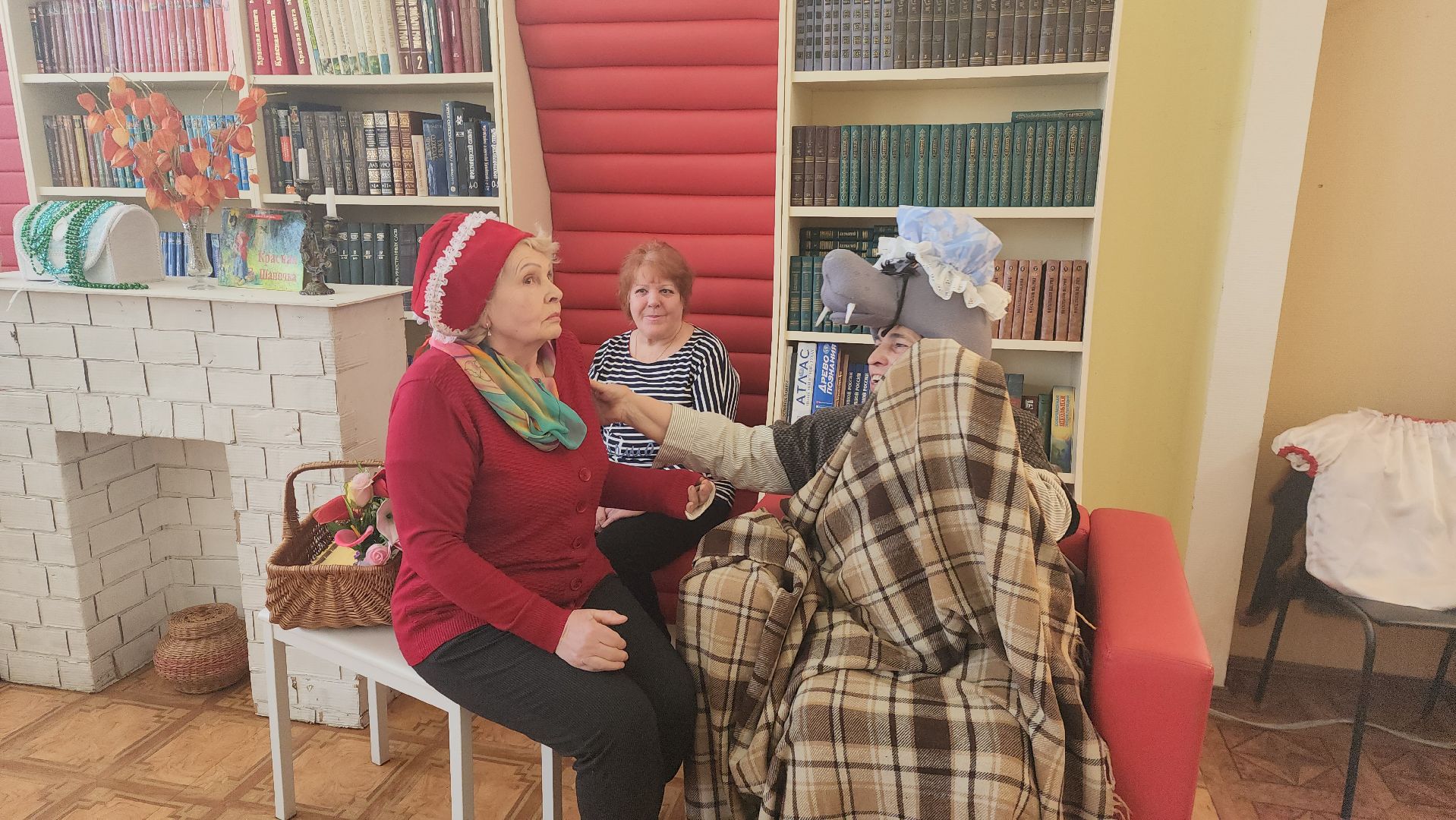 шатура, немец, немецкий язык, активное долголетие, театр, спектакль, красная шапочка на немецком,