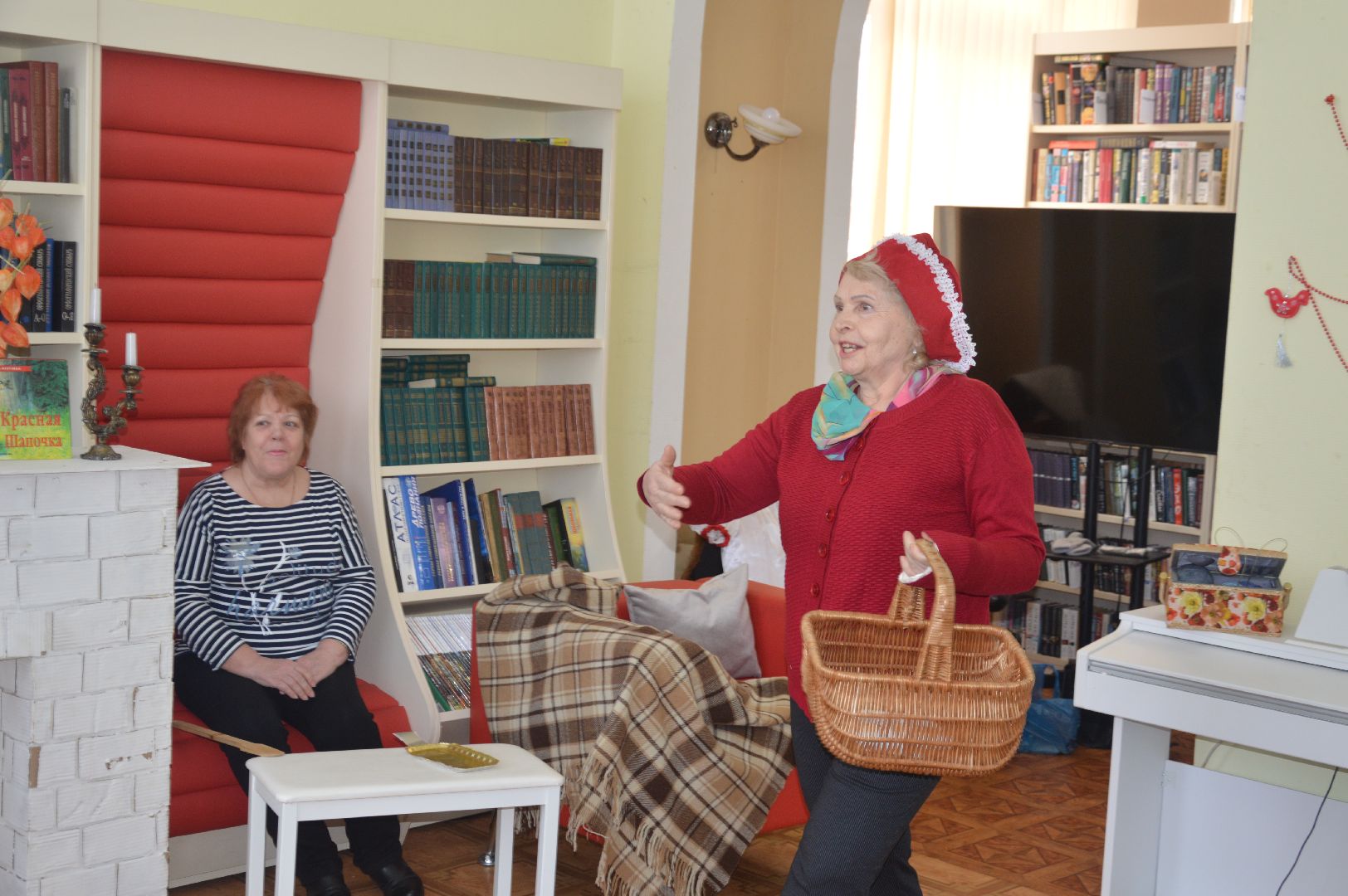 шатура, немец, немецкий язык, активное долголетие, театр, спектакль, красная шапочка на немецком,