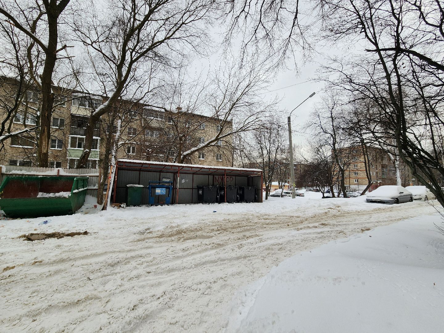 воскресенск, мусор, жители, контейнерная площадка,