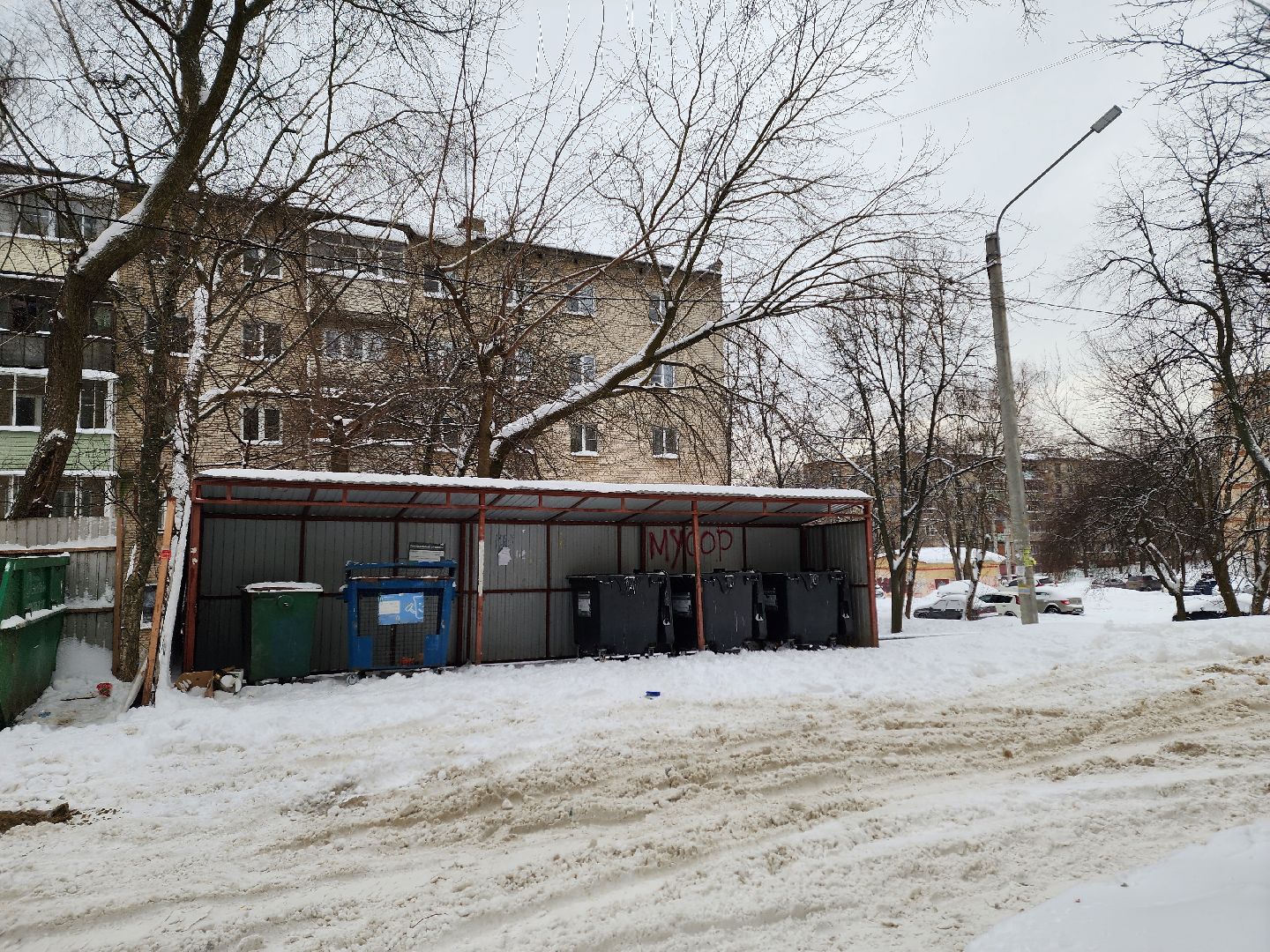 воскресенск, мусор, жители, контейнерная площадка,