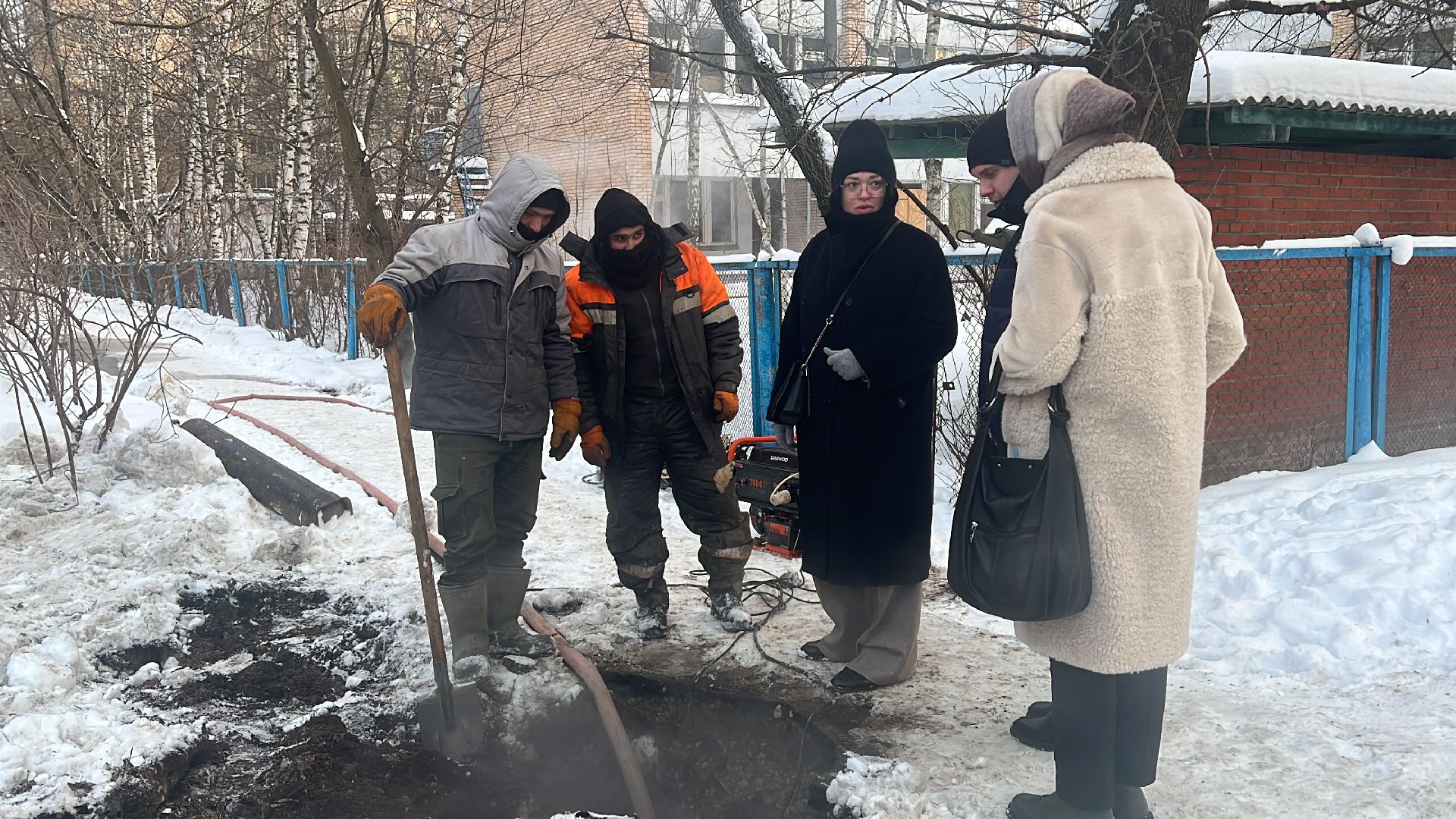 химки, трубопровод, отопление, жкх,