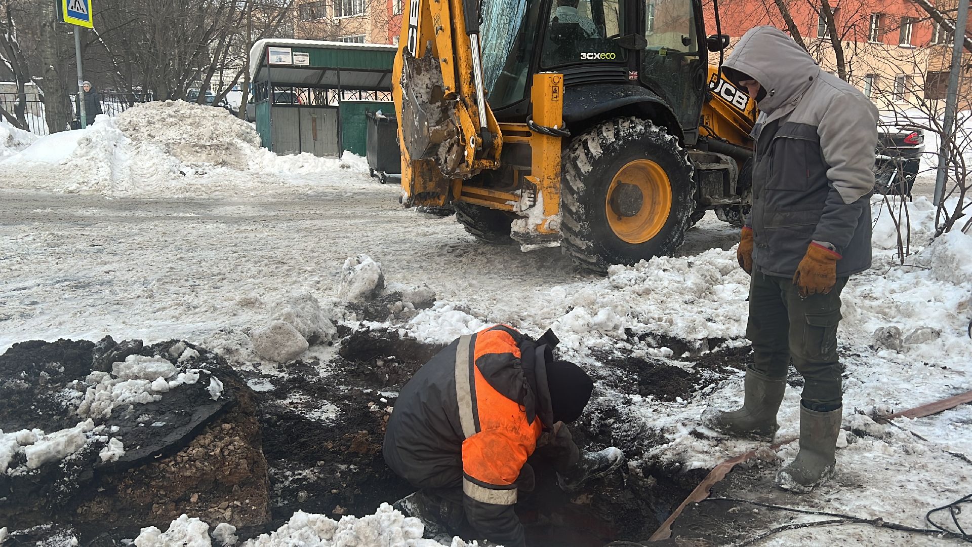 химки, трубопровод, отопление, жкх,