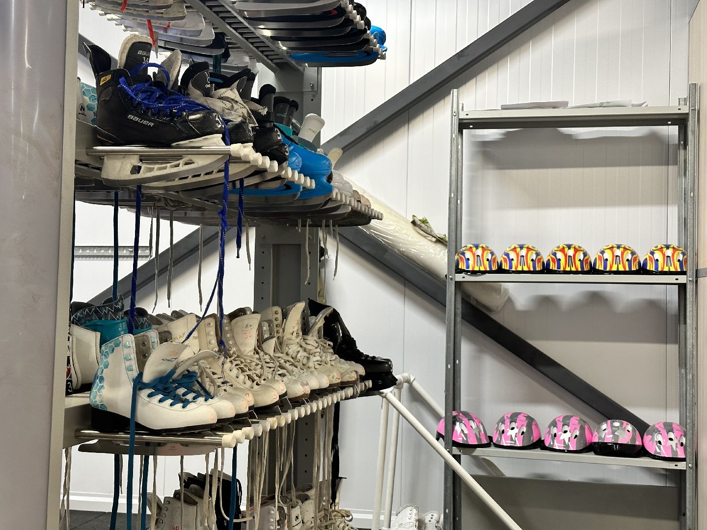 Новый каток, зима в подмосковье, наро-фоминск,