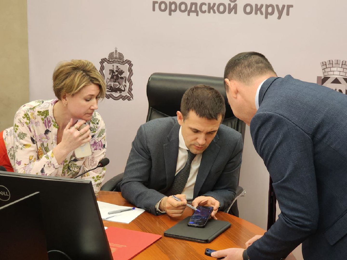 встреча с жителями, глава муниципалитета, открытая власть, видное, ленинский округ,