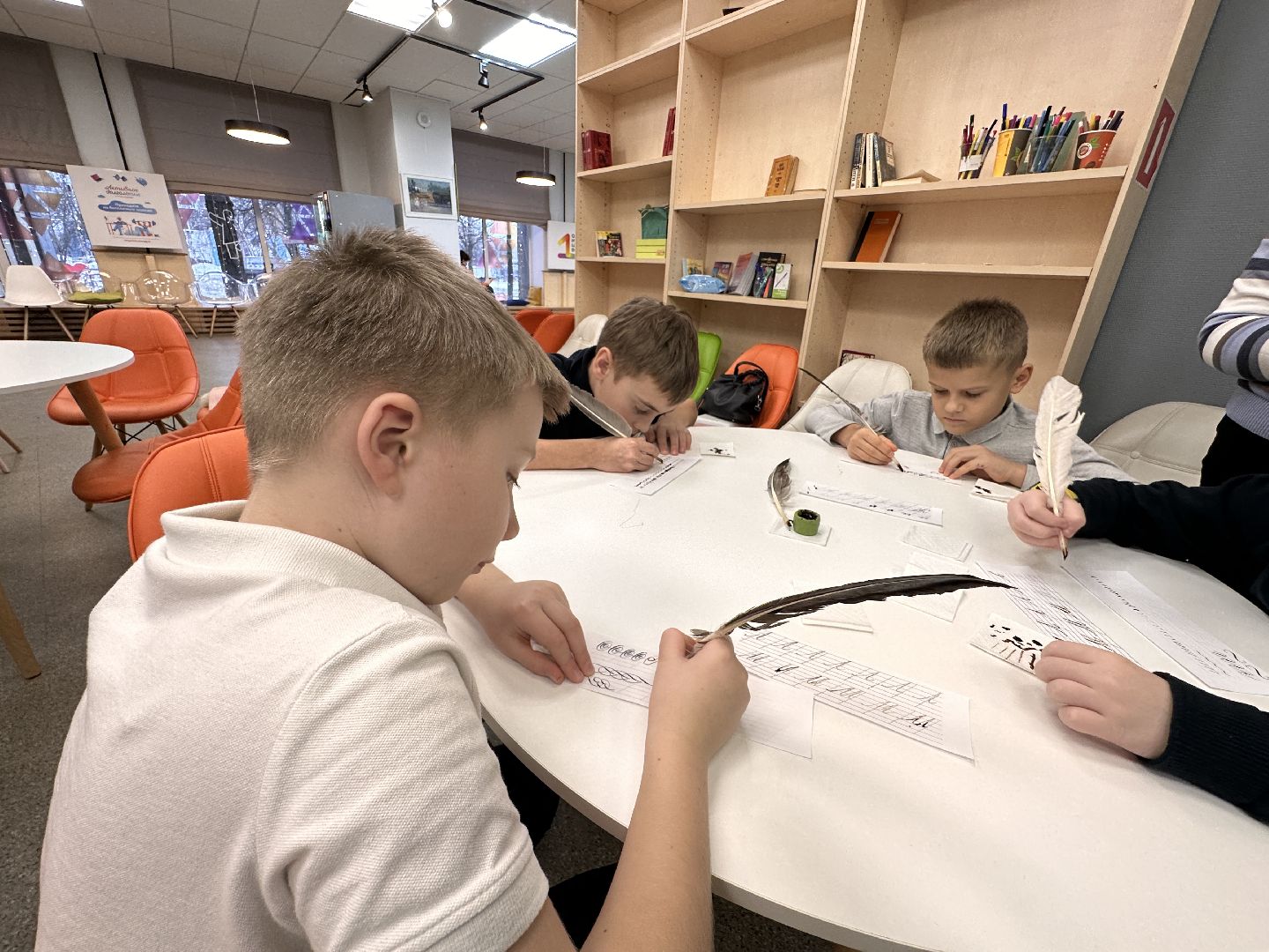 Одинцово, мастер-класс для детей, Чистописание,