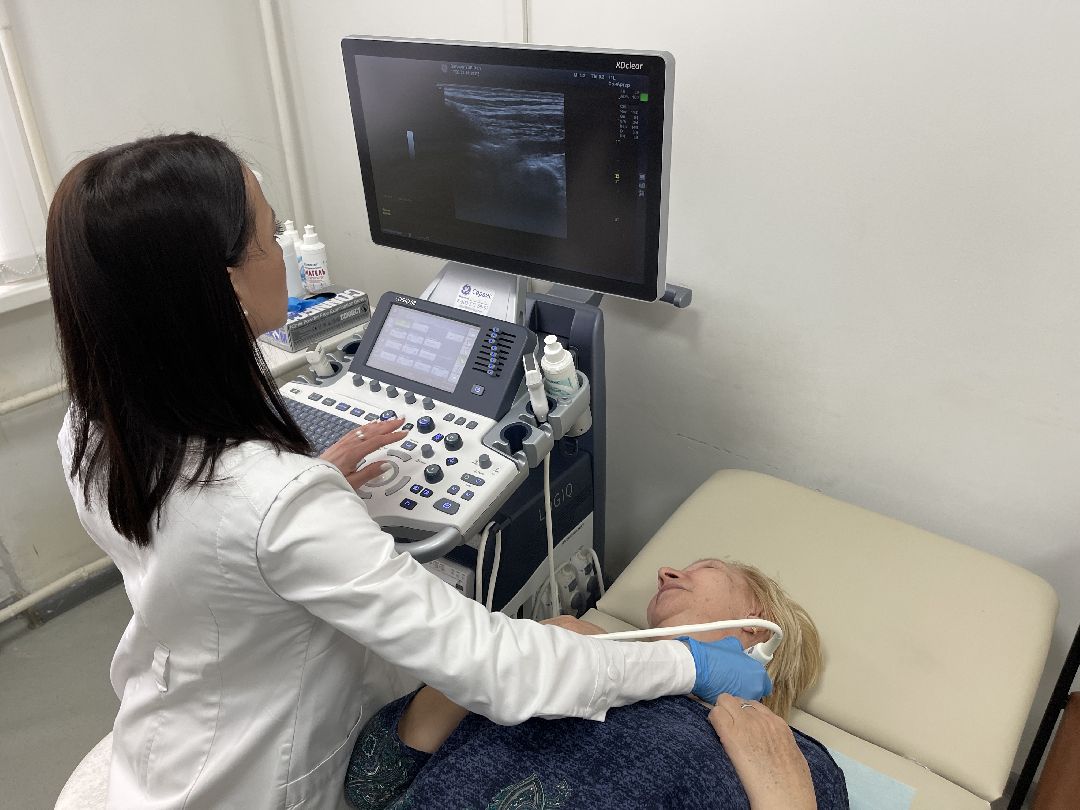 врач, медицина, Одинцово, Лесной Городок, УЗИ, диагностика, кадры, Екатерина Осипчук