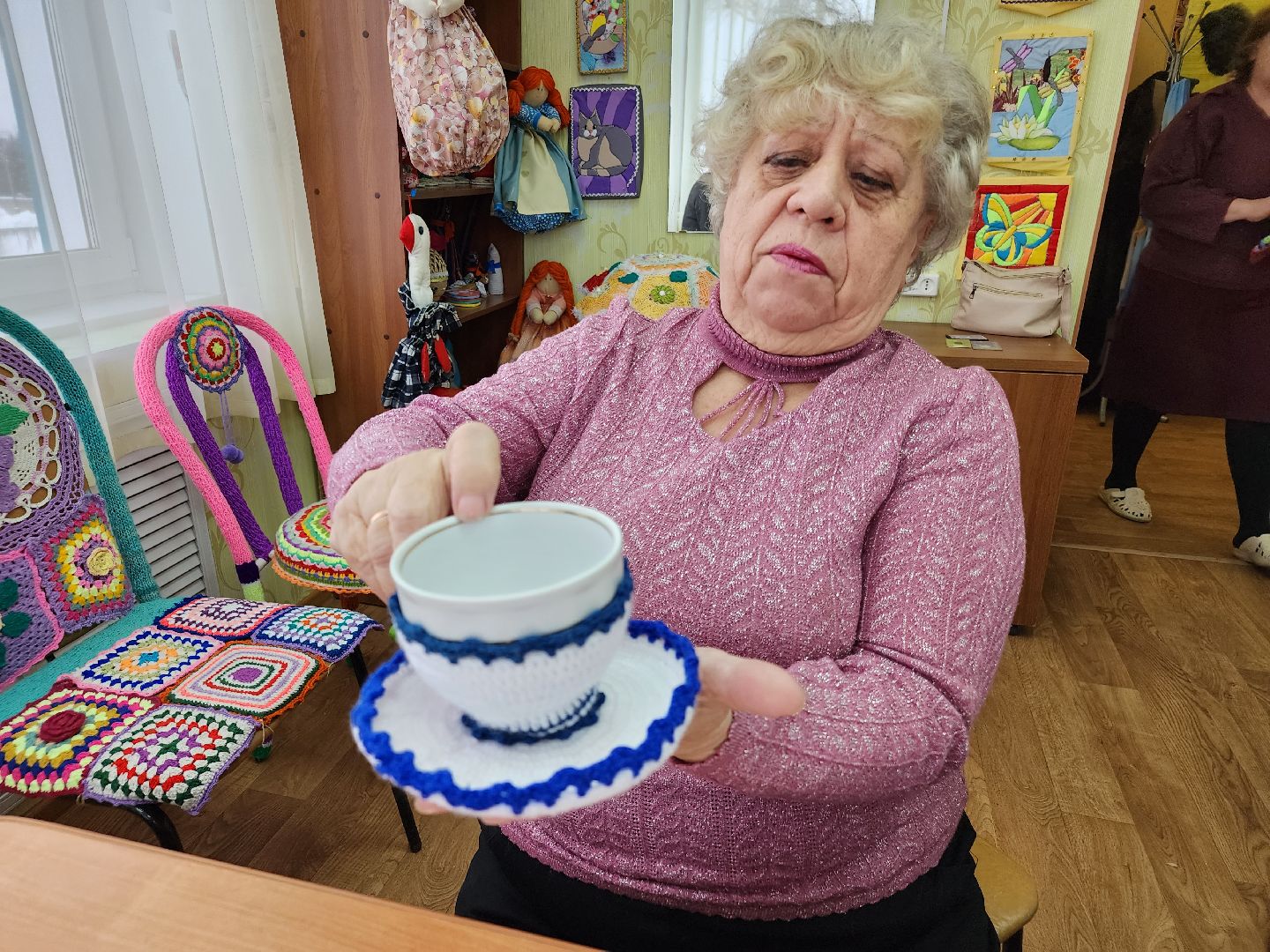 активное долголетие, вязание крючком, орехово зуево,