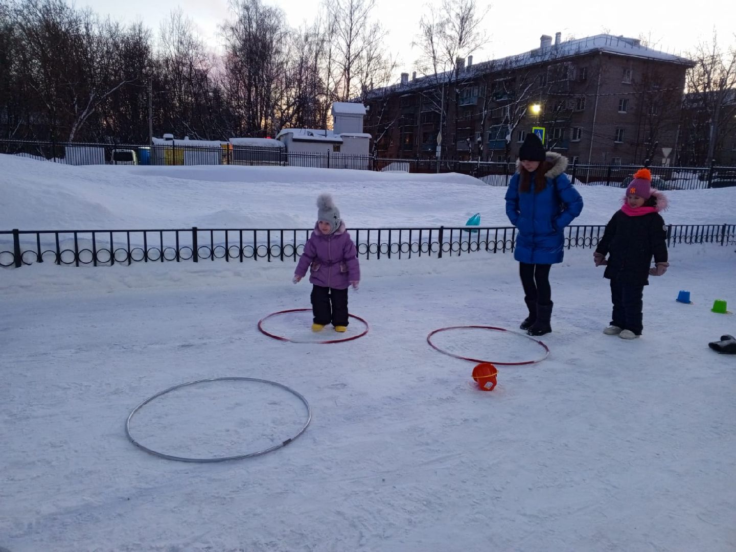 пушкино, снеговик, зима в подмосковье, игры, веселые старты,