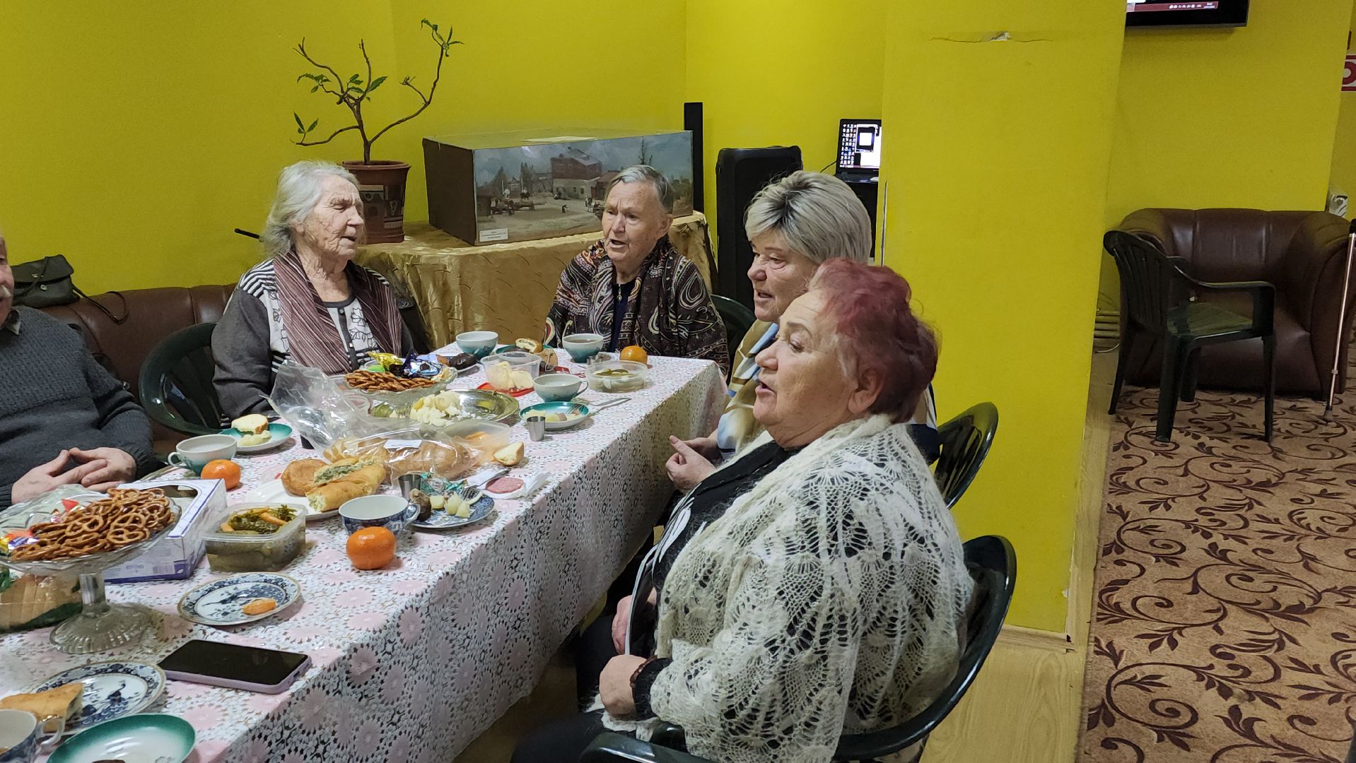 волоколамск, культура, активное долголетие, день пирога, мероприятие, долголеты,