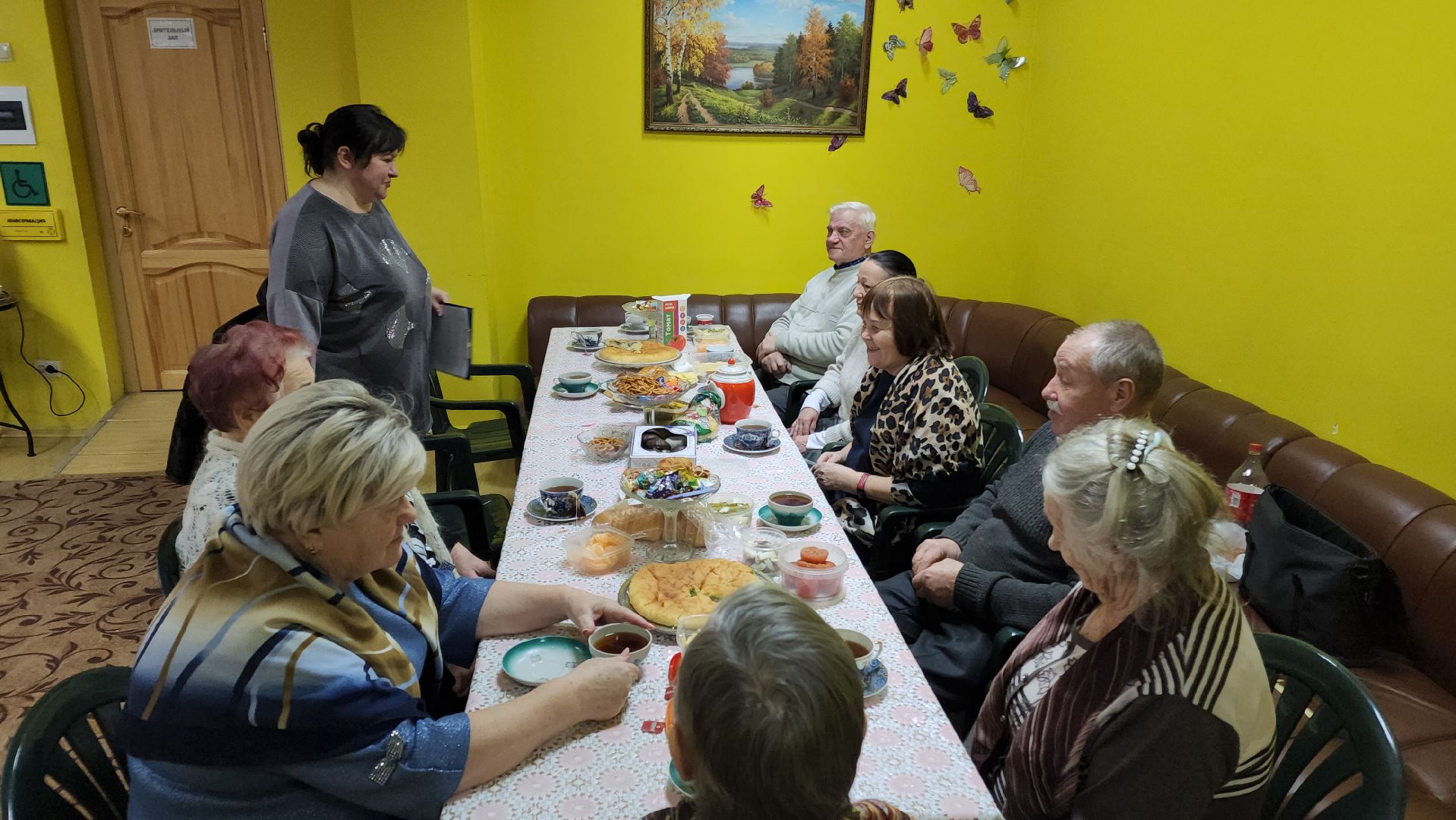 волоколамск, культура, активное долголетие, день пирога, мероприятие, долголеты,