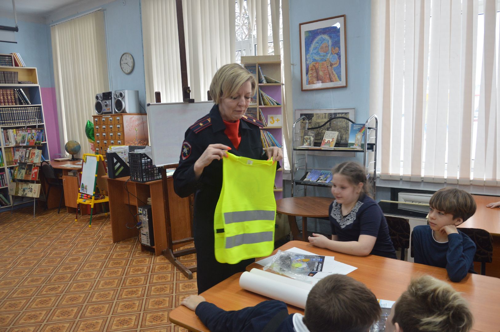 инспектор, гибдд, гаи, шатура, городской округ люди, библиотекарь, открытый урок,