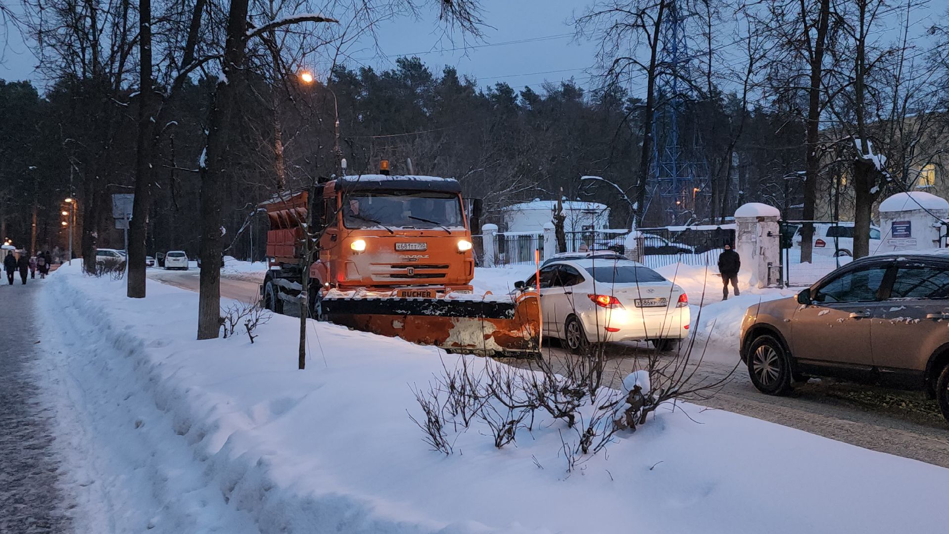 снегопад, уборка улиц, уборка снега, Аубакиров,