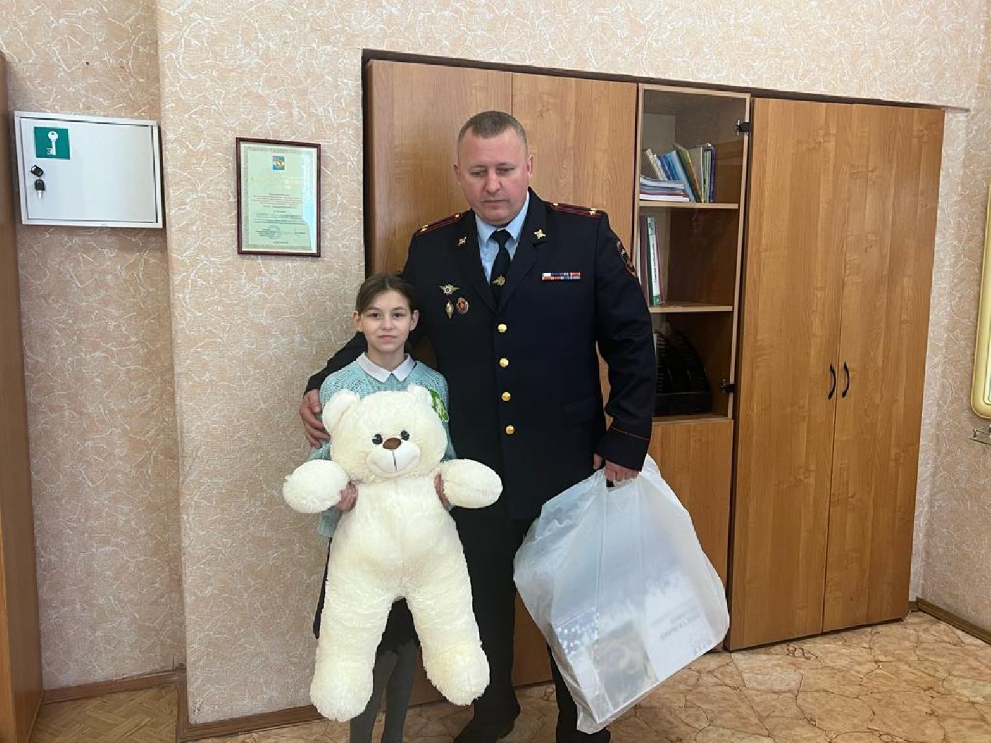 пушкино, подарки, дети, овз, полиция,