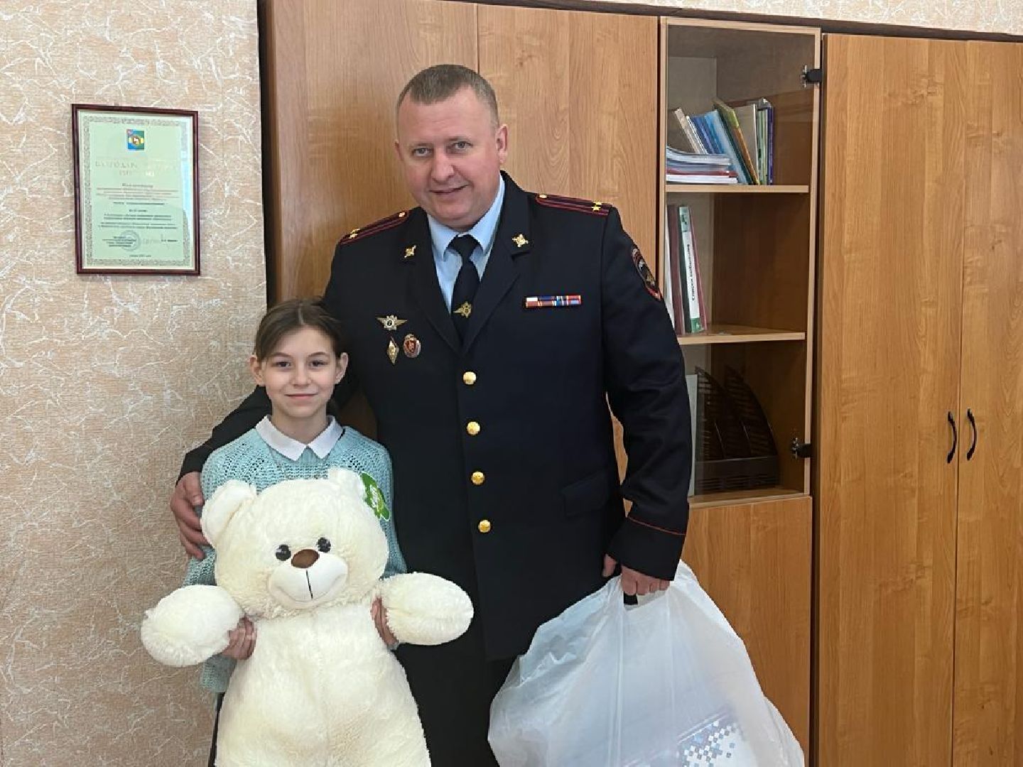 пушкино, подарки, дети, овз, полиция,