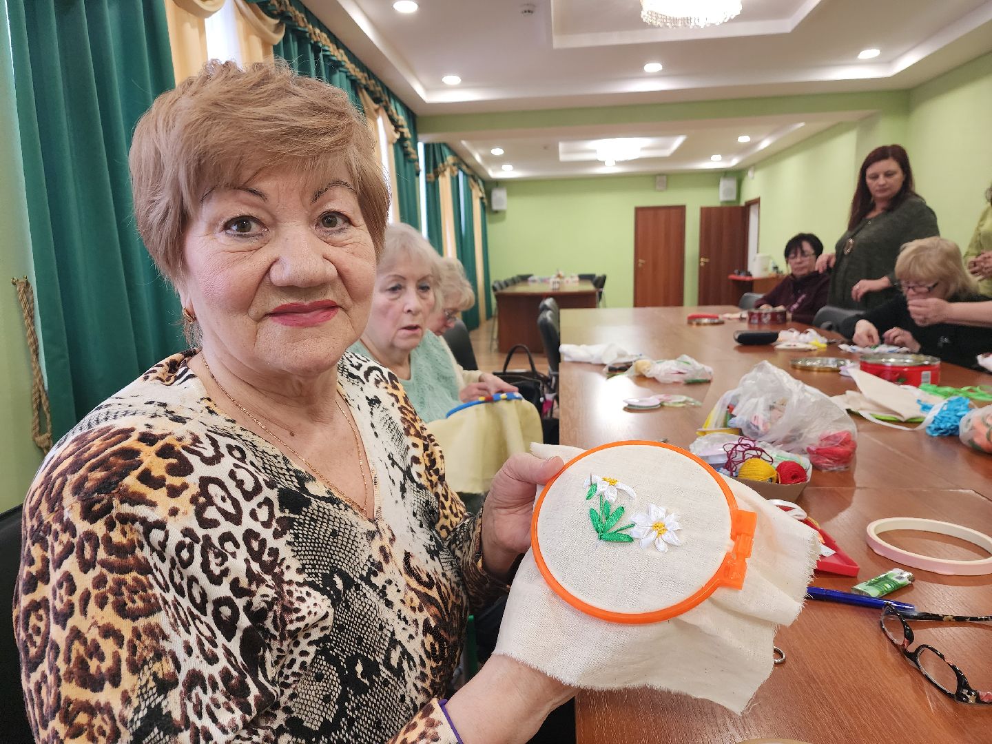 пушкино, активное долголетие, мастер класс, пожилые люди, города, творческие занятия,