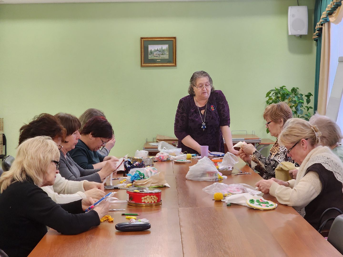 пушкино, активное долголетие, мастер класс, пожилые люди, города, творческие занятия,