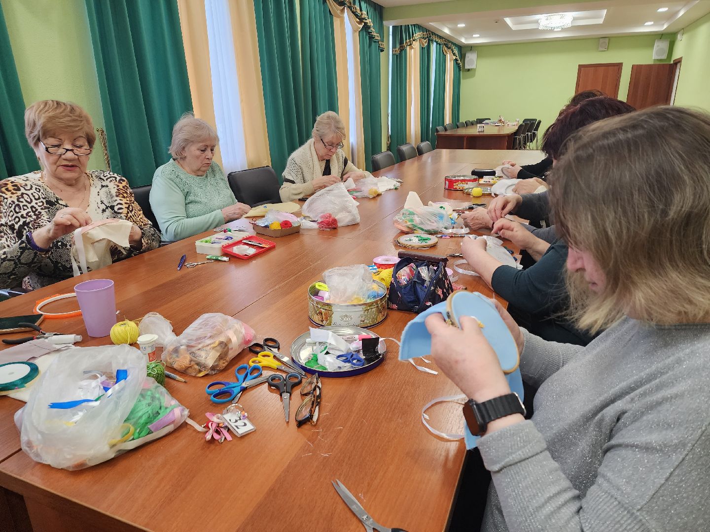 пушкино, активное долголетие, мастер класс, пожилые люди, города, творческие занятия,