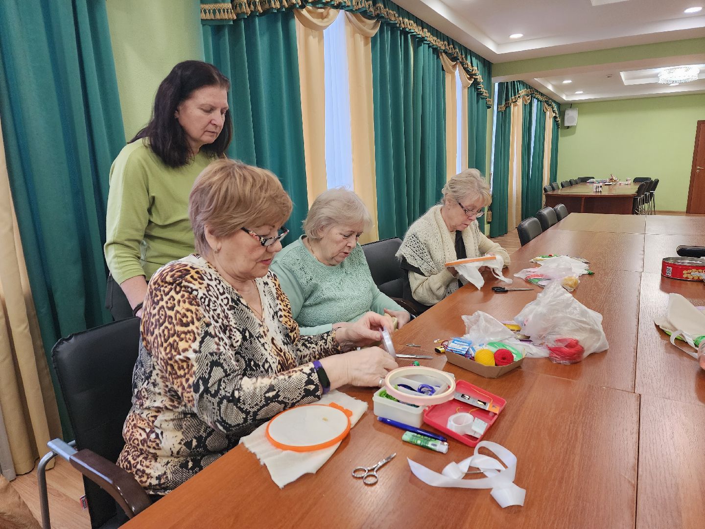 пушкино, активное долголетие, мастер класс, пожилые люди, города, творческие занятия,