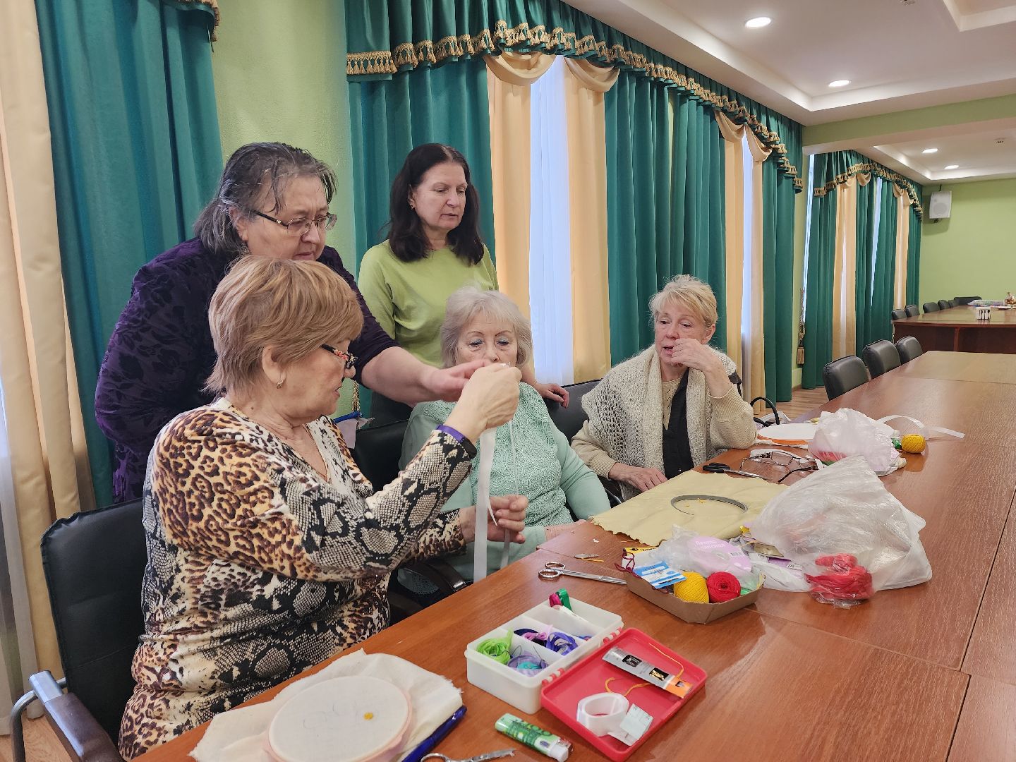 пушкино, активное долголетие, мастер класс, пожилые люди, города, творческие занятия,